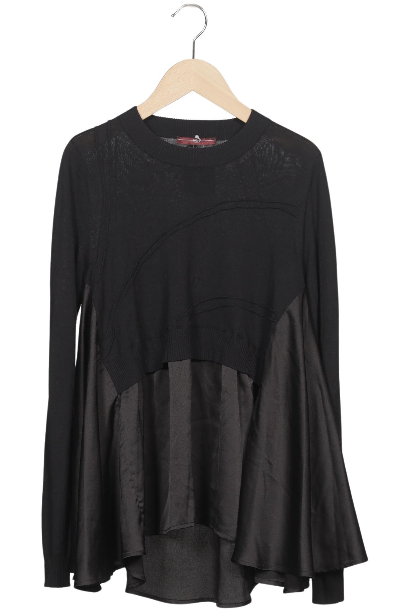 

High Damen Pullover, schwarz, Gr. 34