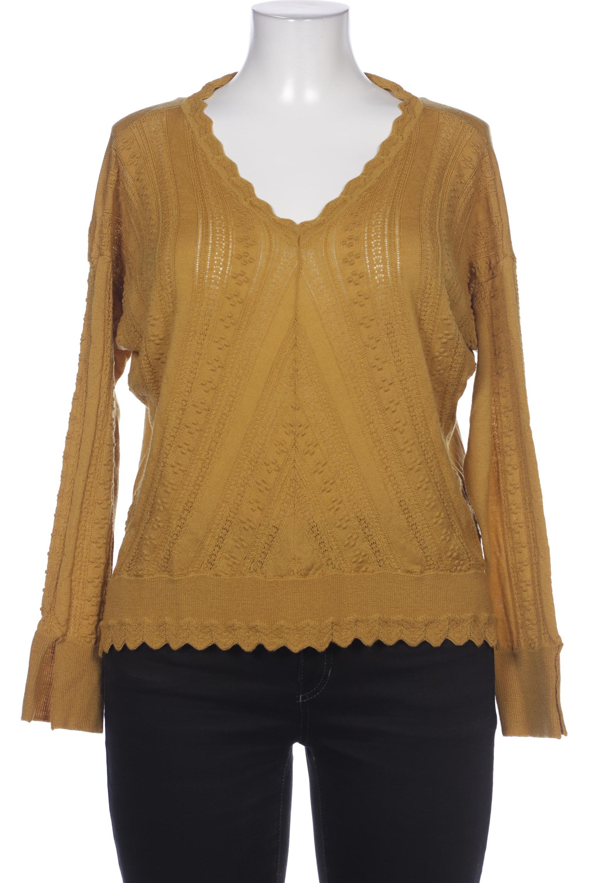 

High Damen Pullover, gelb, Gr. 44
