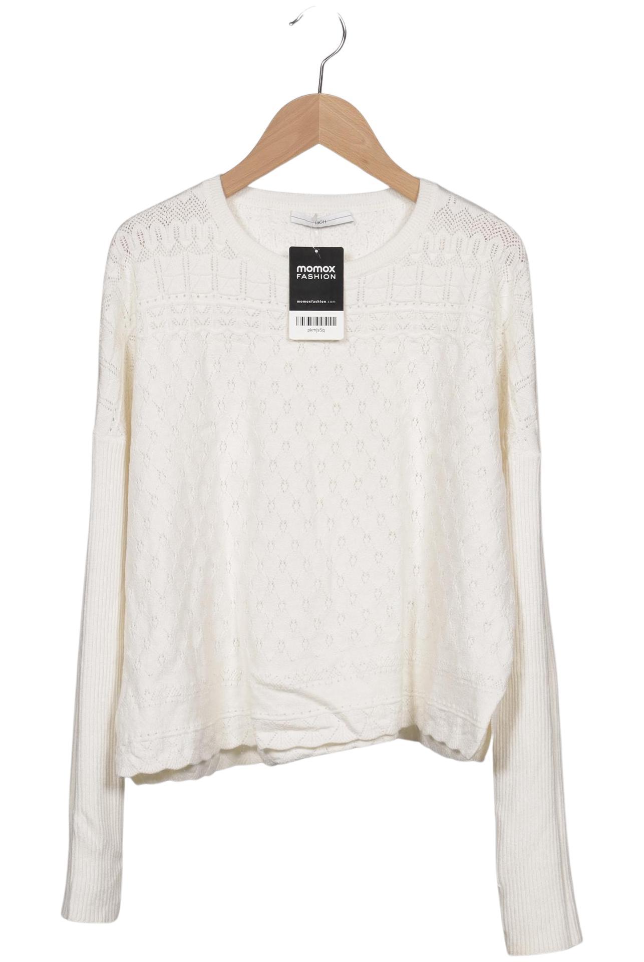 

High Damen Pullover, weiß, Gr. 38