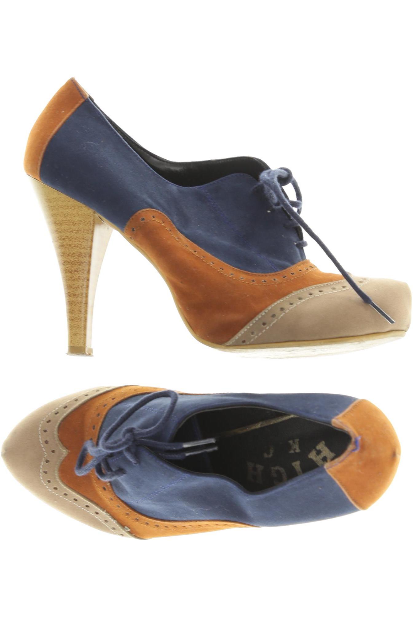 

High Damen Stiefelette, blau, Gr. 37