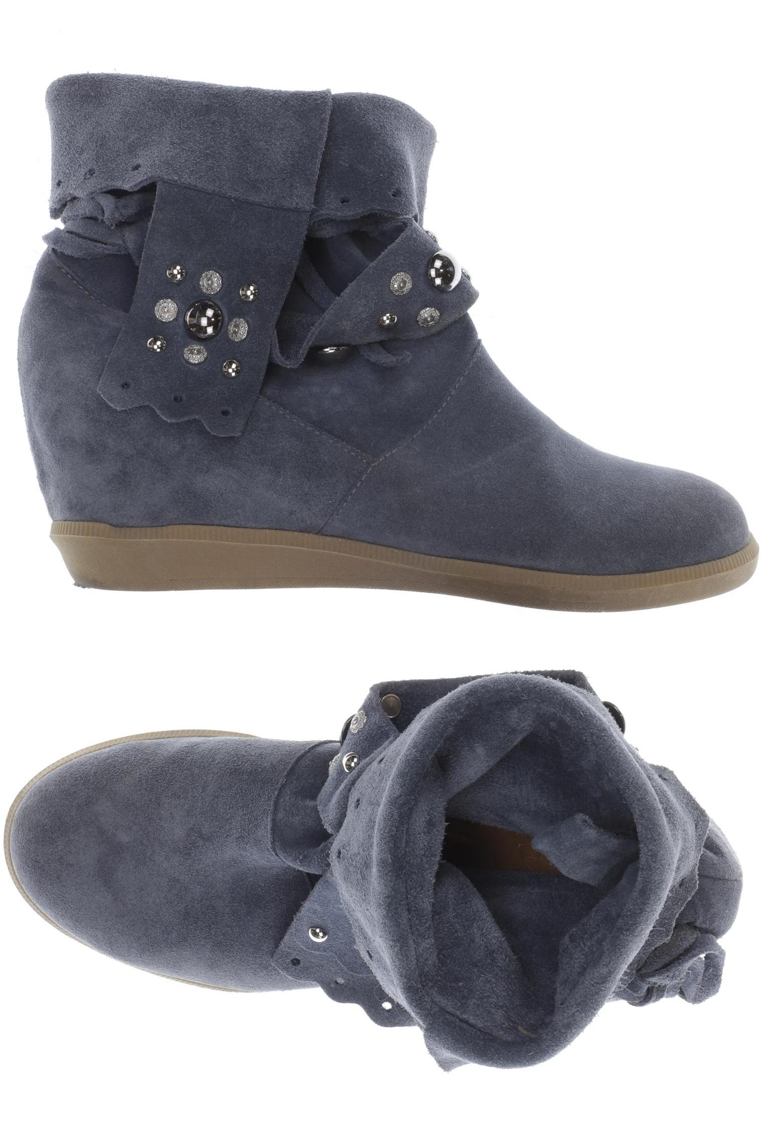 

High Damen Stiefelette, blau, Gr. 36