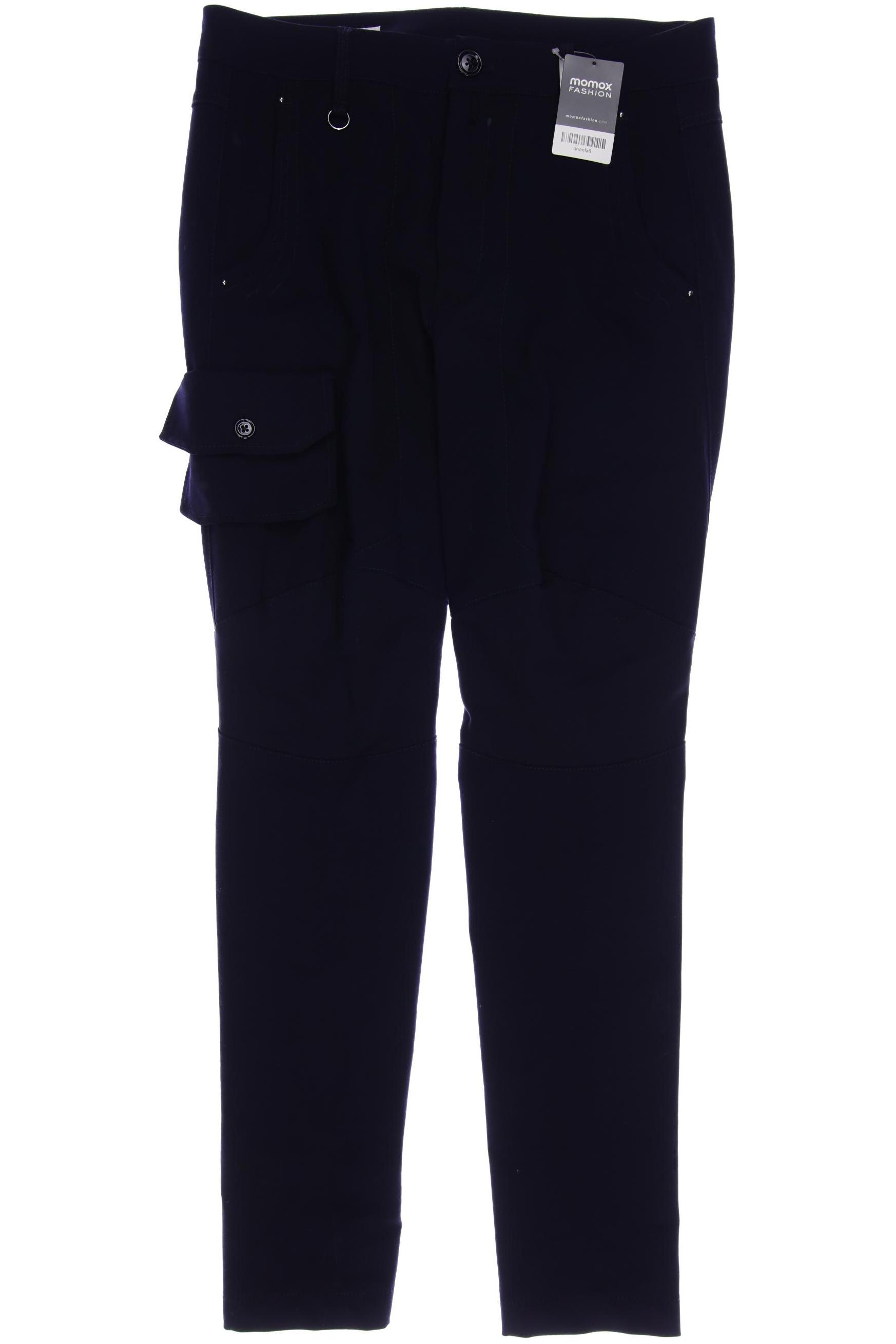 

High Damen Stoffhose, marineblau