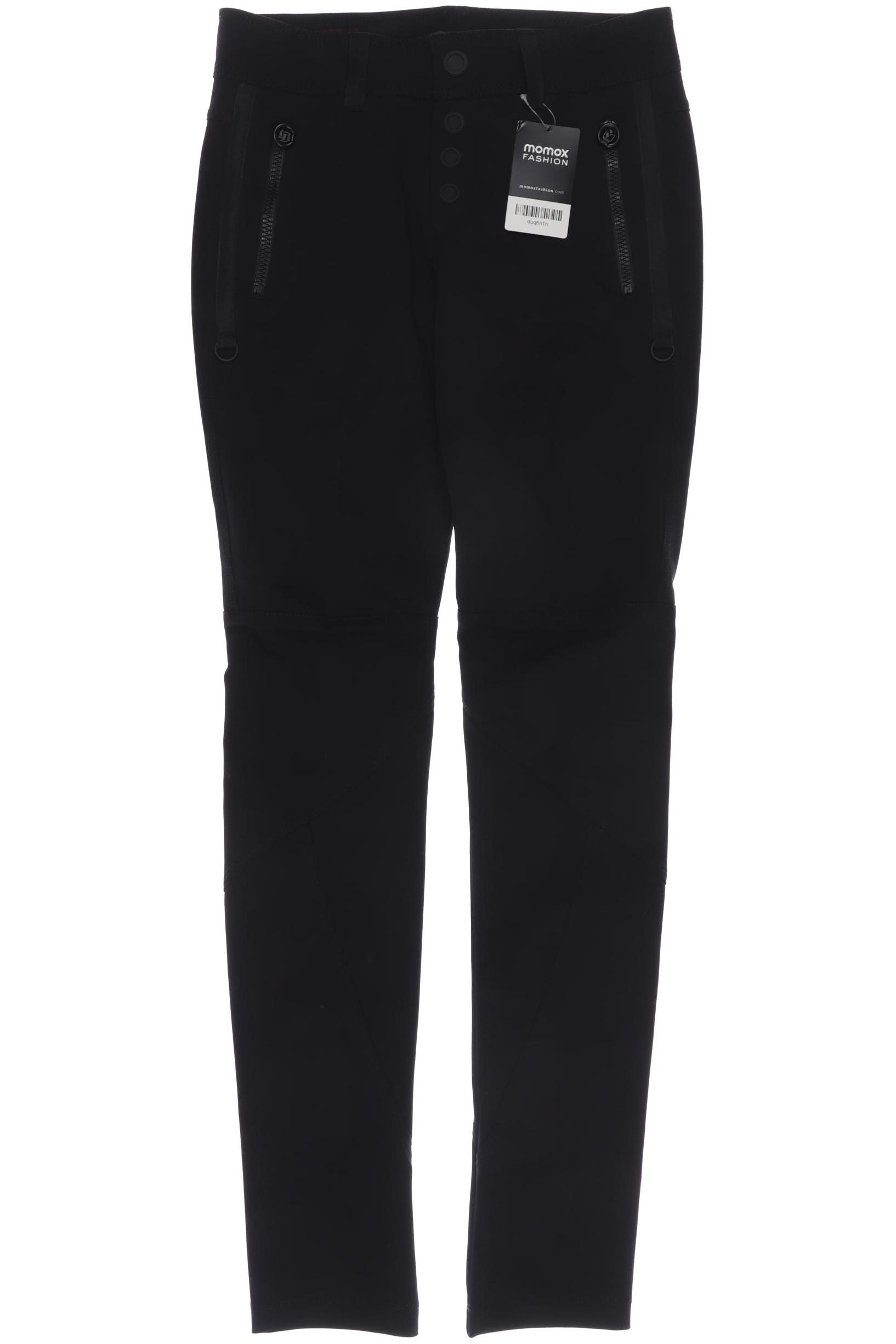 

High Damen Stoffhose, schwarz, Gr. 34