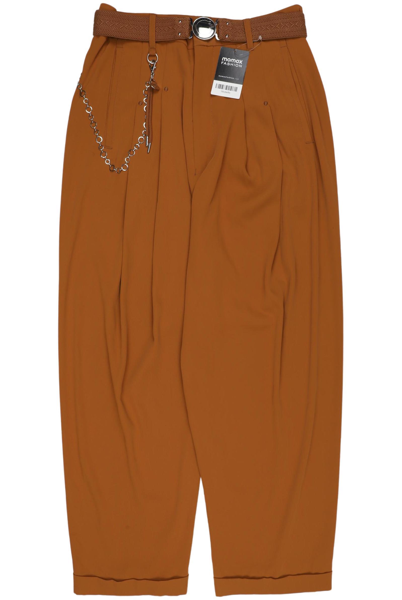 

High Damen Stoffhose, braun, Gr. 38