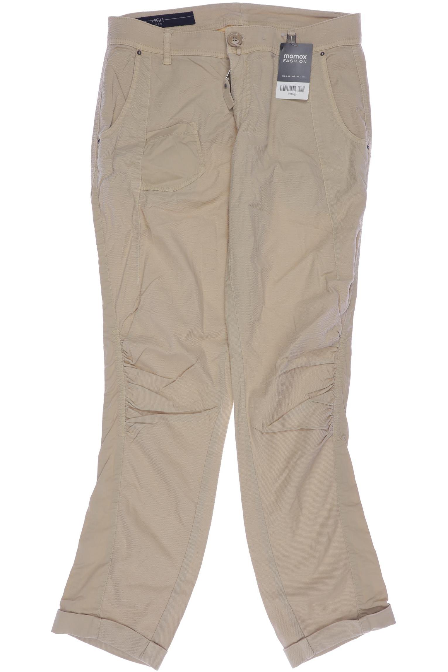 

High Damen Stoffhose, beige, Gr. 38