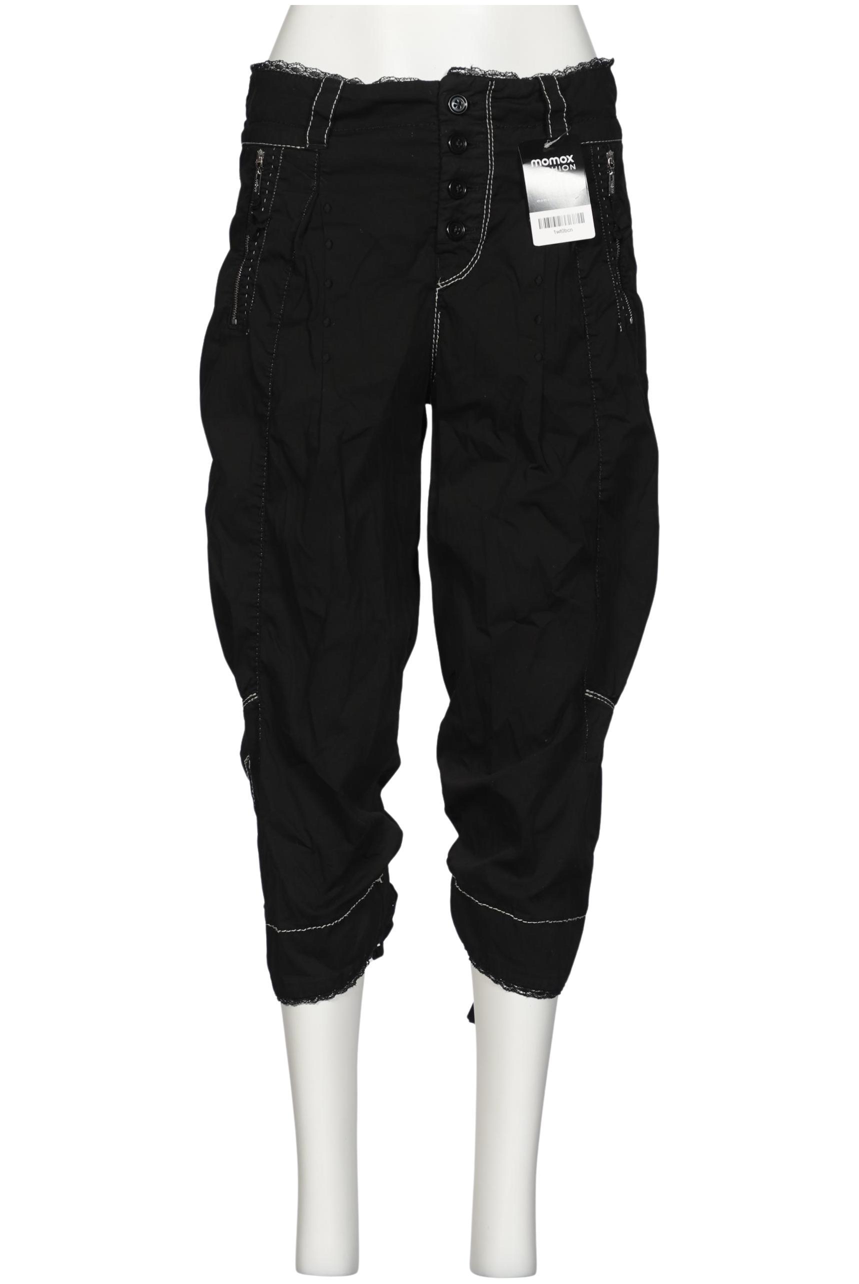 

High Damen Stoffhose, schwarz, Gr. 38