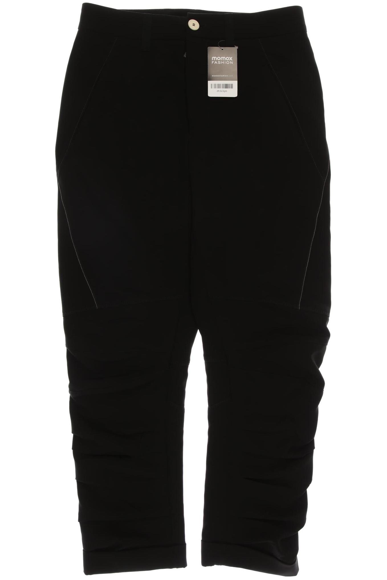 

High Damen Stoffhose, schwarz