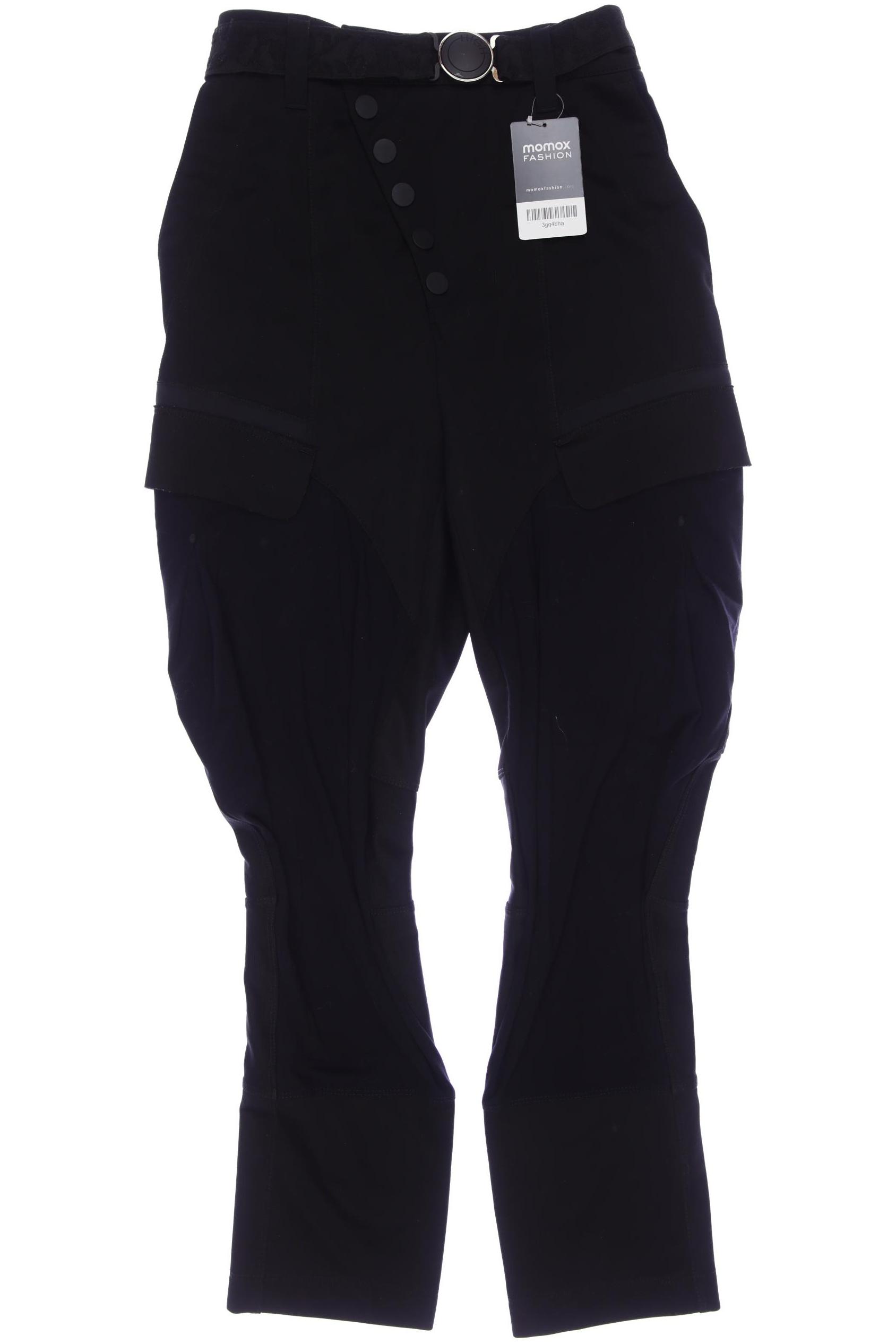 

High Damen Stoffhose, schwarz, Gr. 34