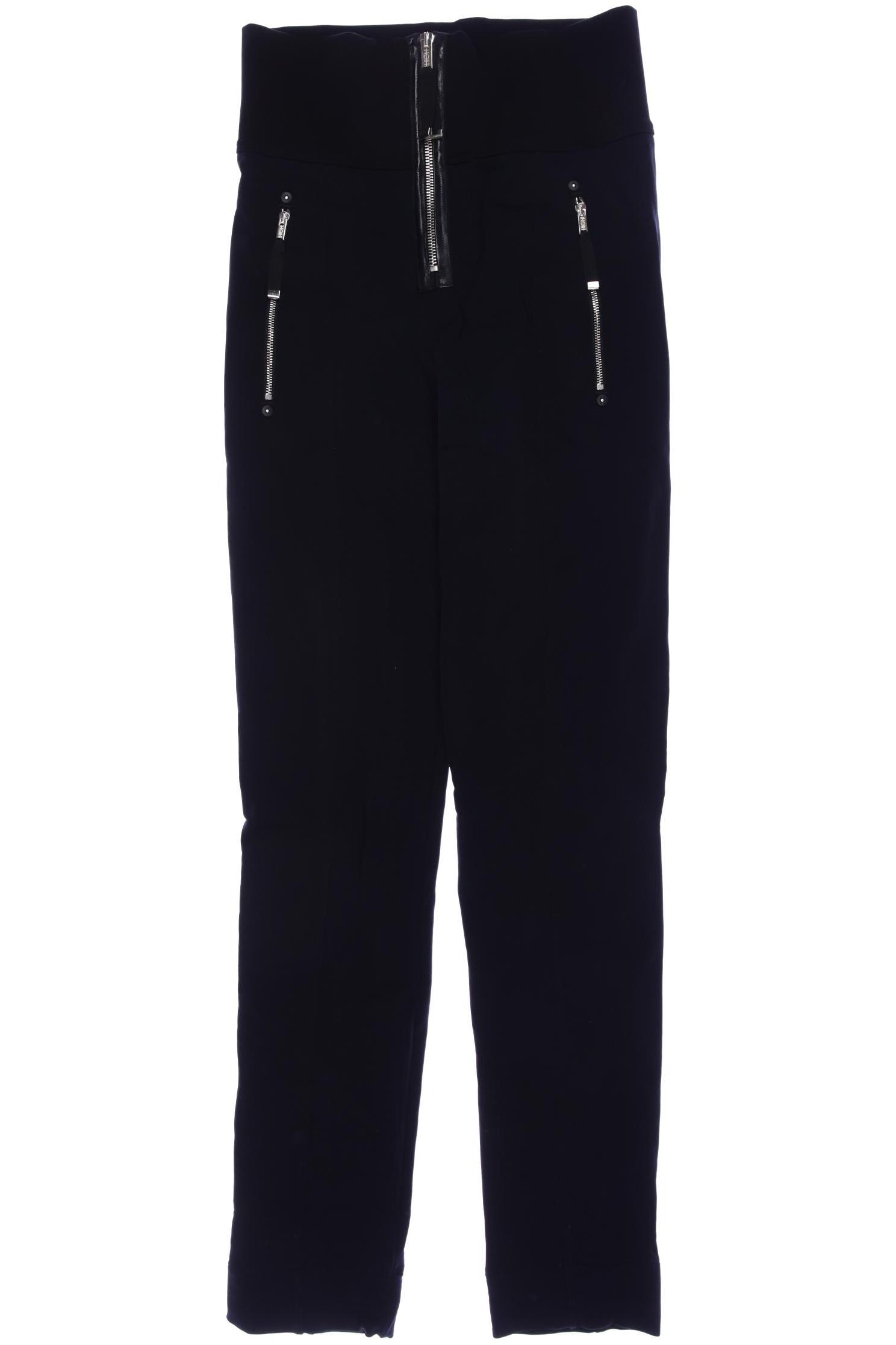 

High Damen Stoffhose, schwarz