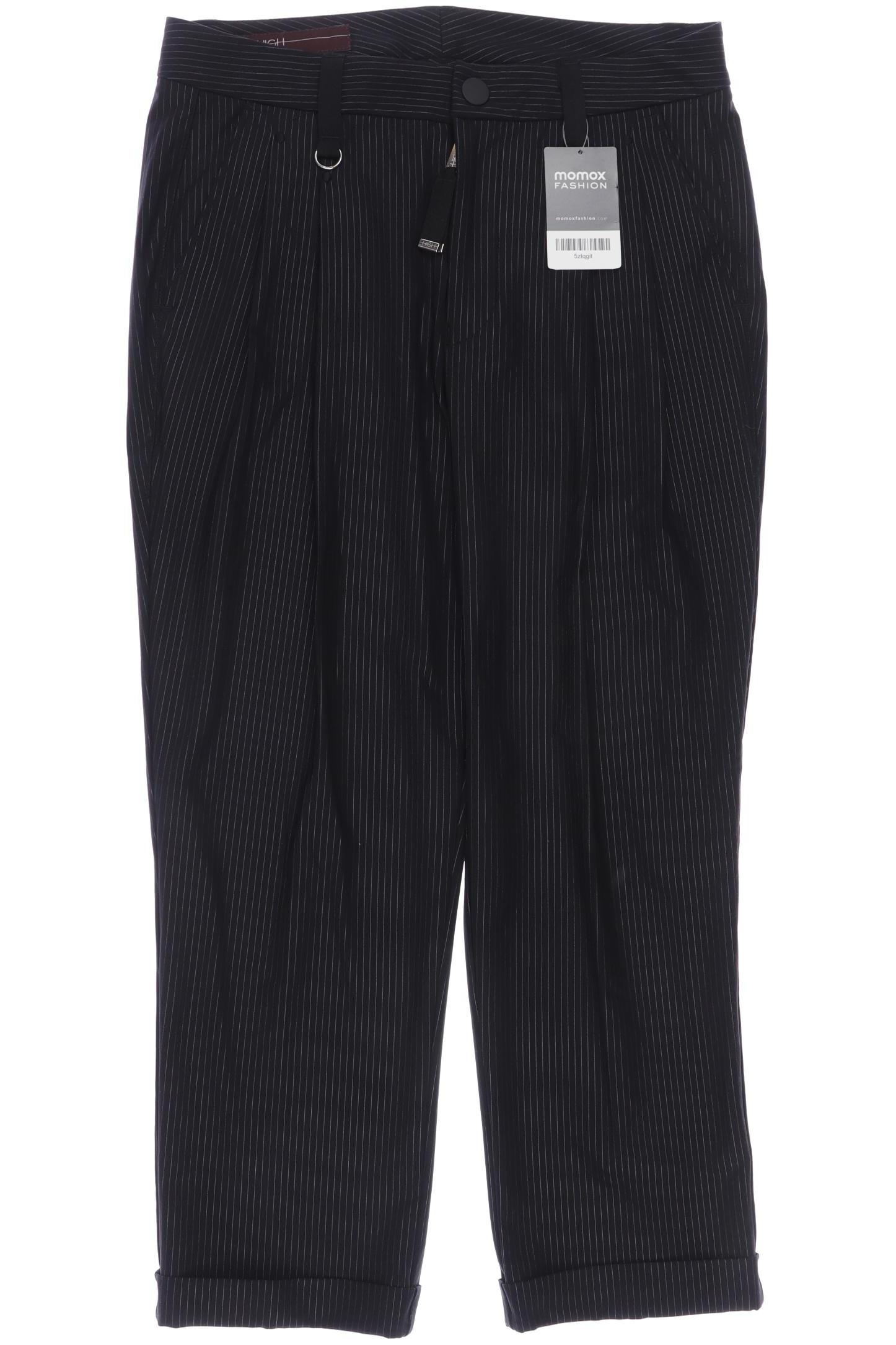 

High Damen Stoffhose, schwarz