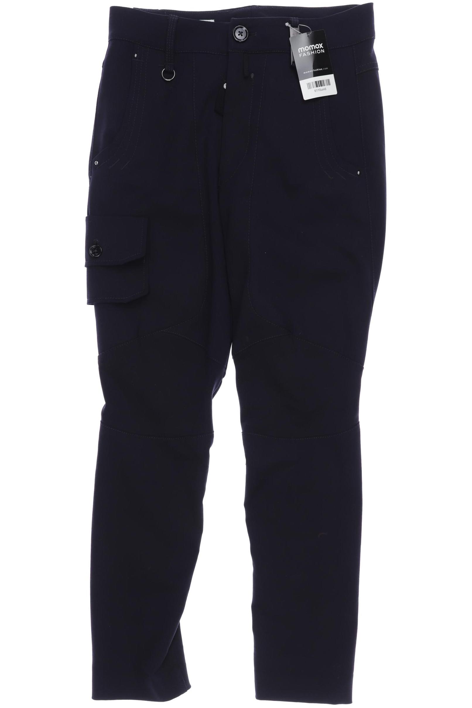 

High Damen Stoffhose, marineblau, Gr. 34