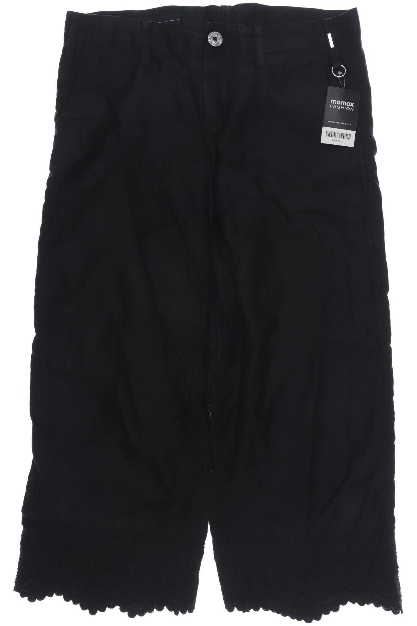 

High Damen Stoffhose, schwarz