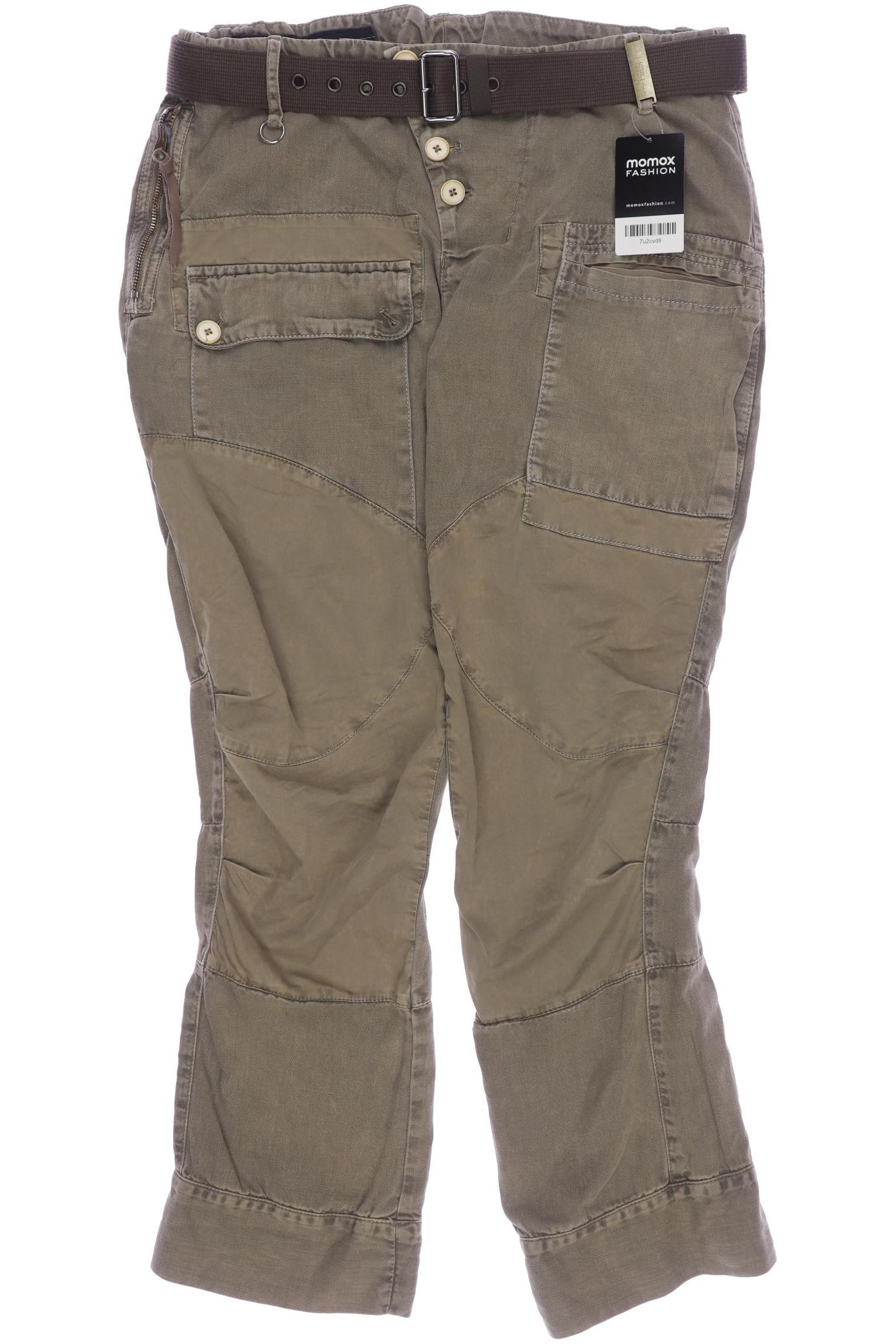 

High Damen Stoffhose, braun, Gr. 38