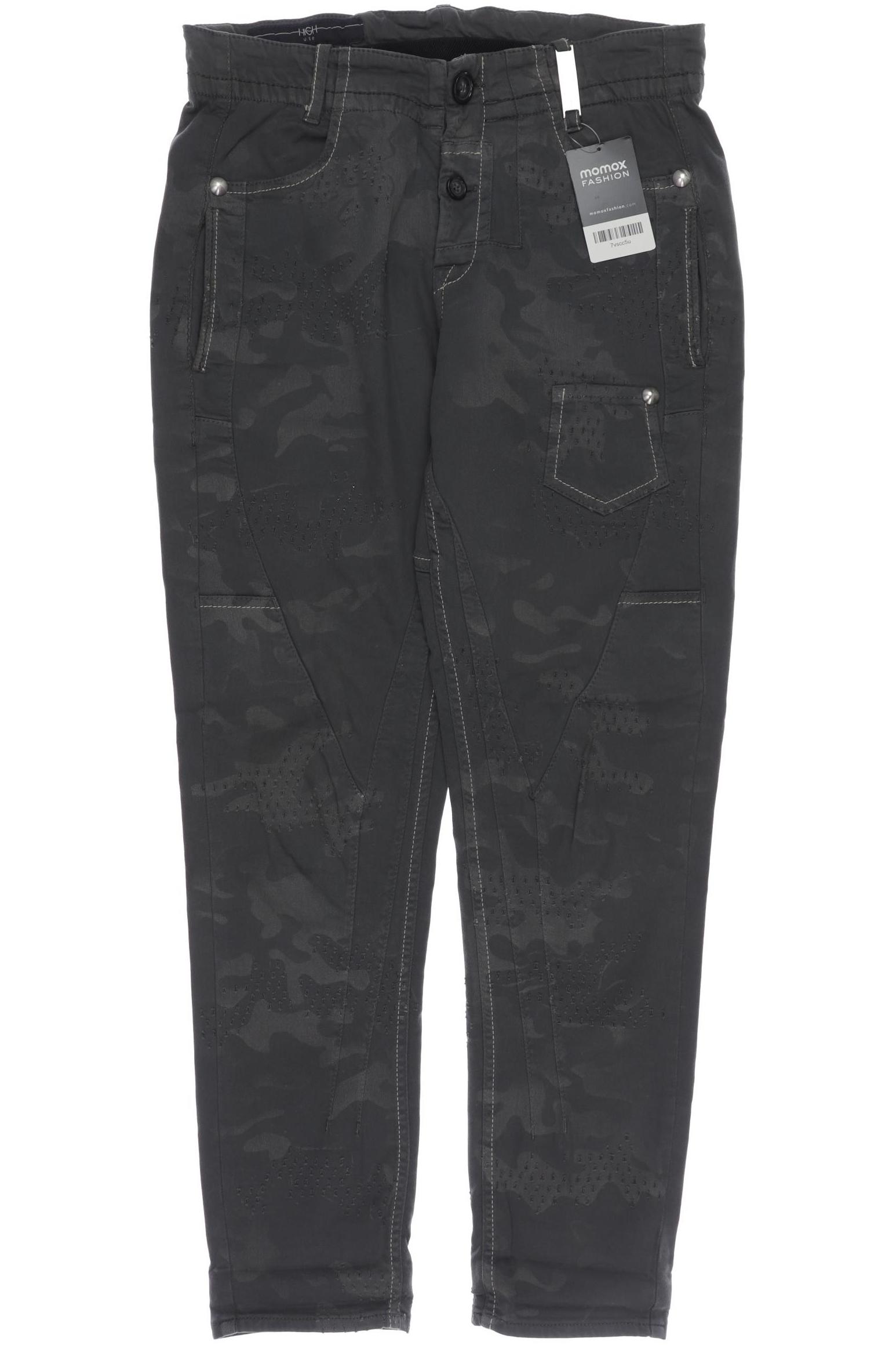 

High Damen Stoffhose, grau, Gr. 34