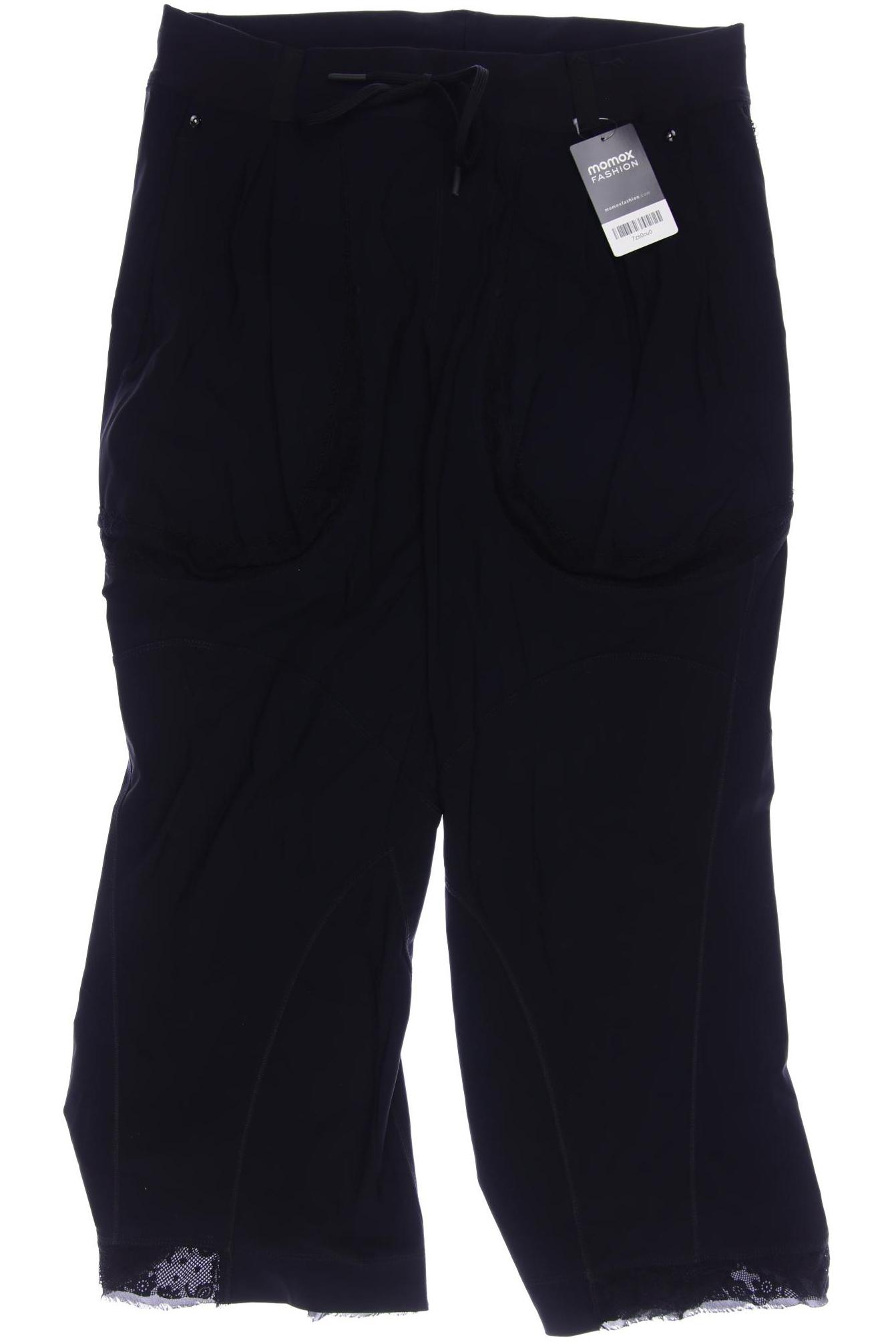 

High Damen Stoffhose, schwarz