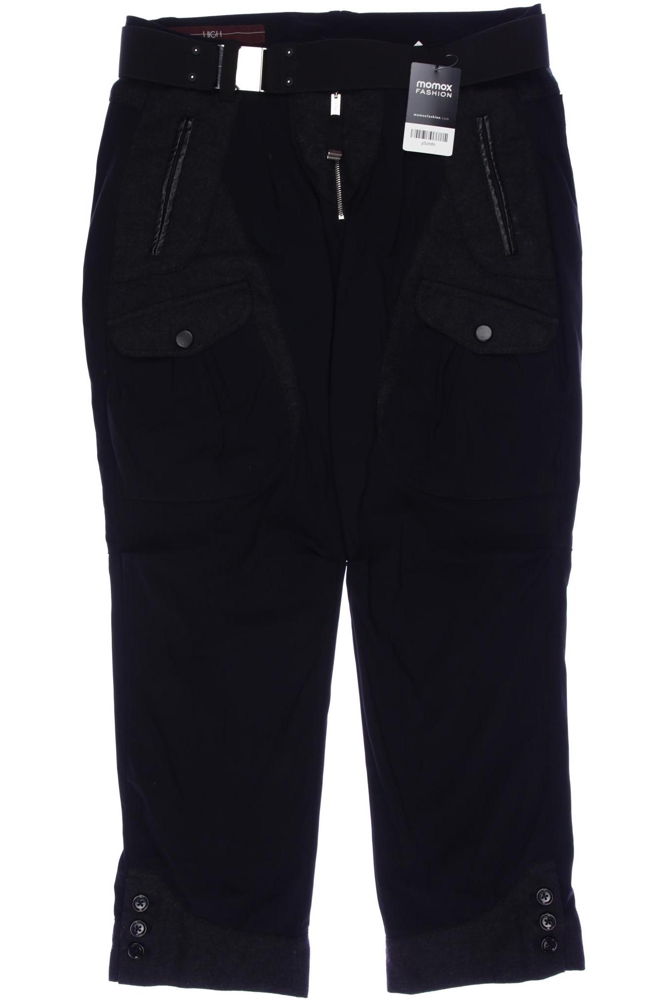 

High Damen Stoffhose, schwarz, Gr. 42