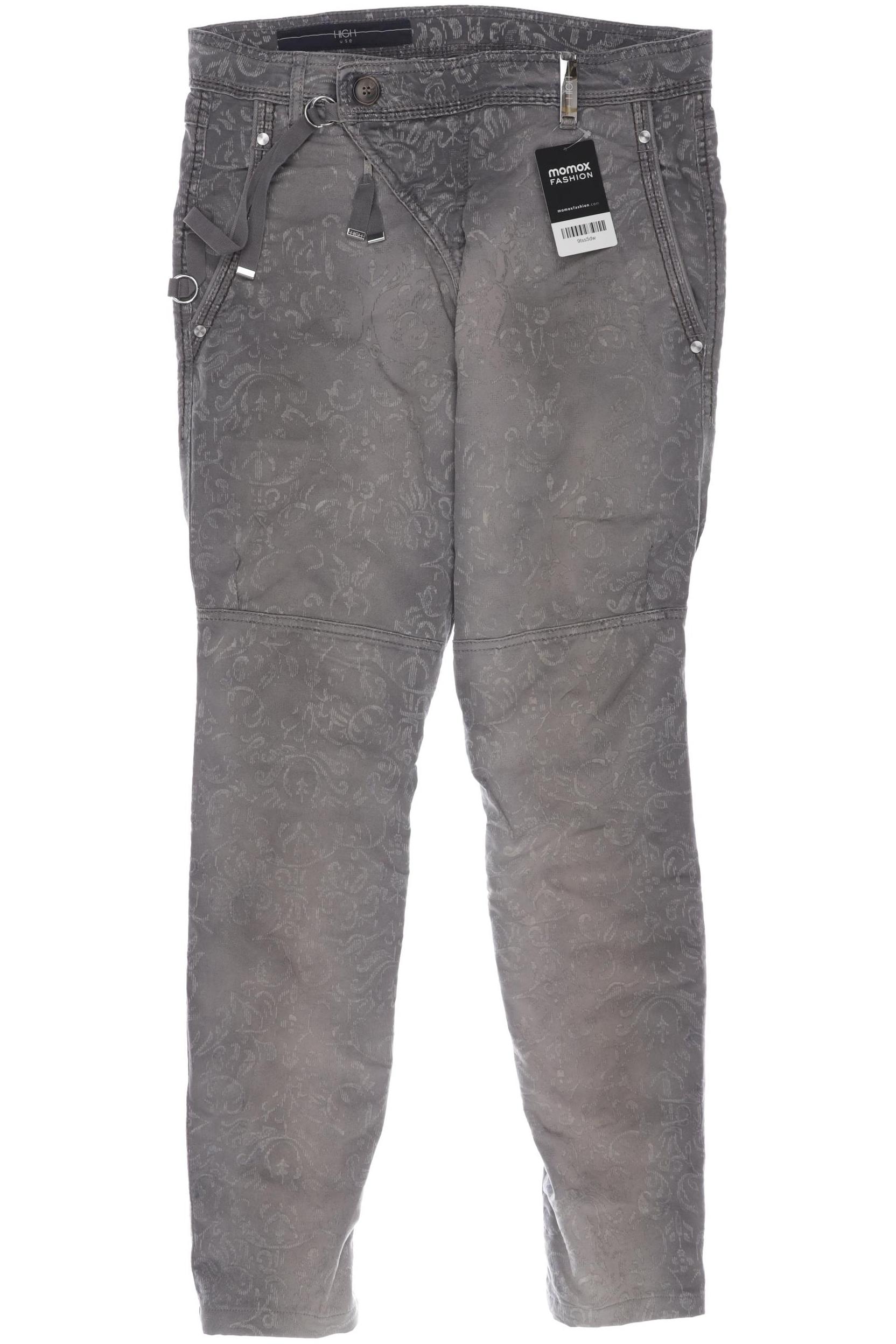 

High Damen Stoffhose, grau, Gr. 38