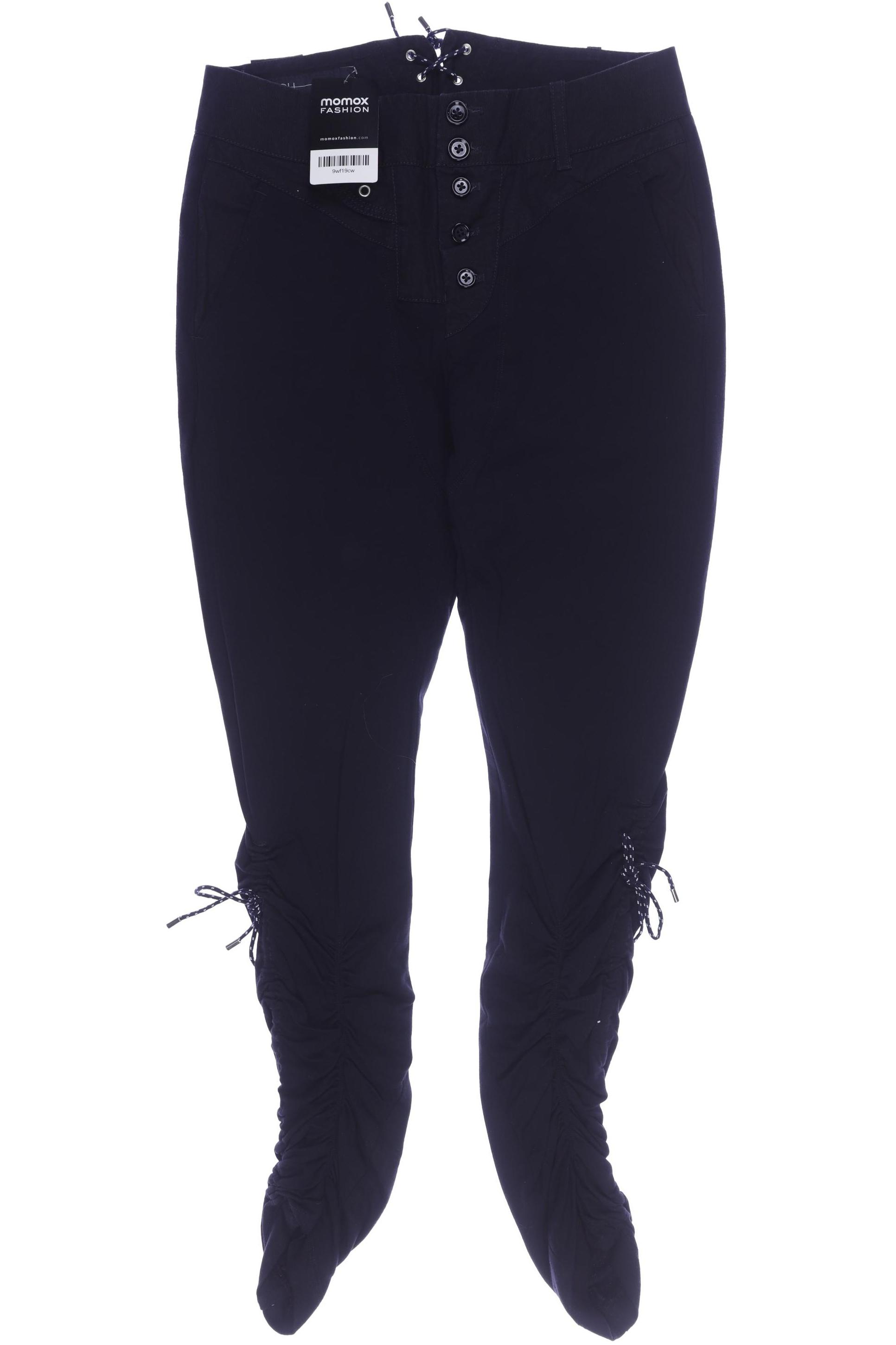 

High Damen Stoffhose, schwarz, Gr. 0