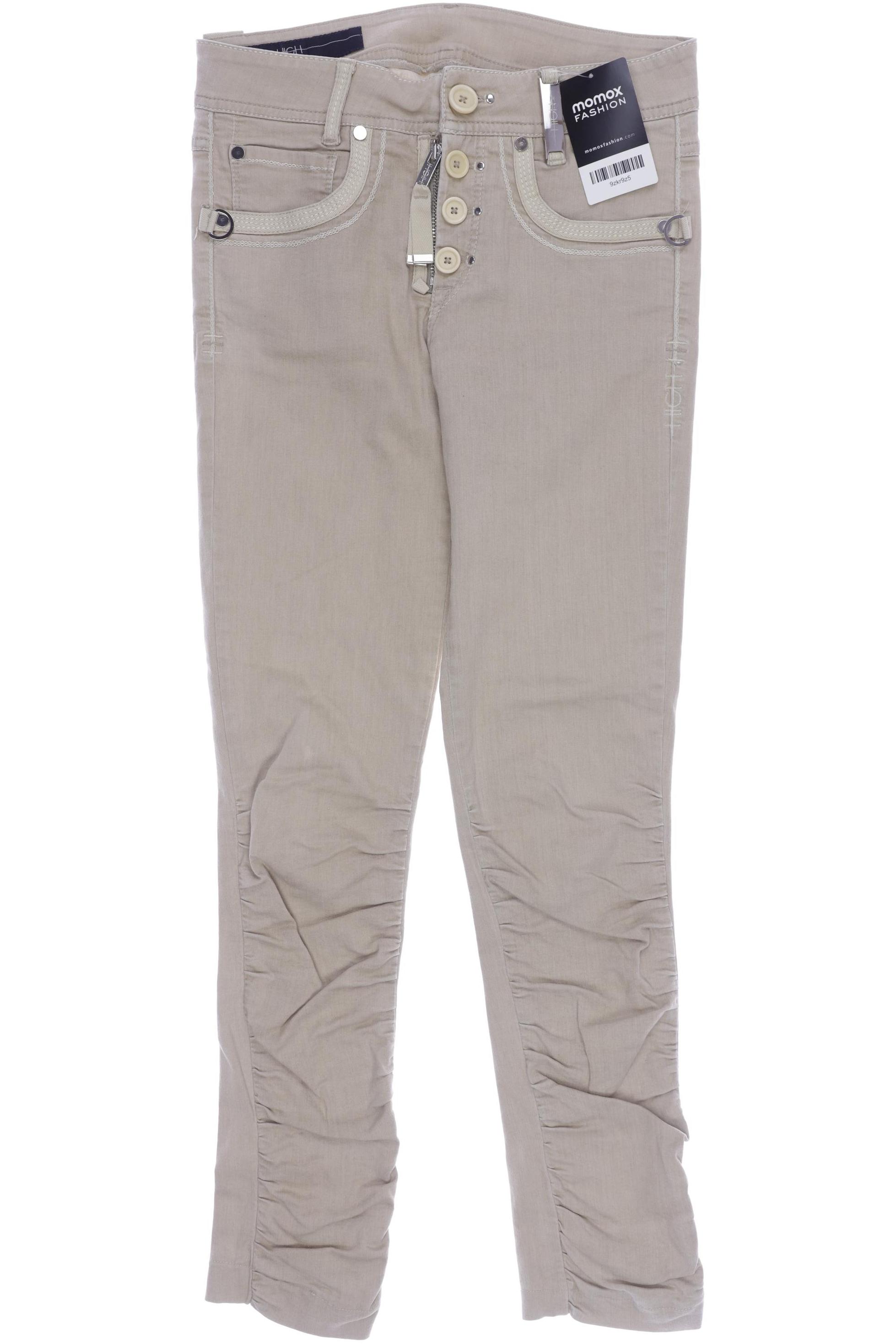 

High Damen Stoffhose, beige, Gr. 34