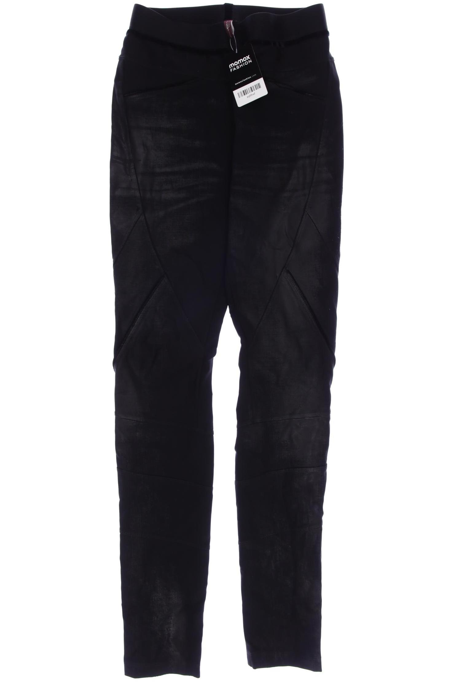 

High Damen Stoffhose, schwarz