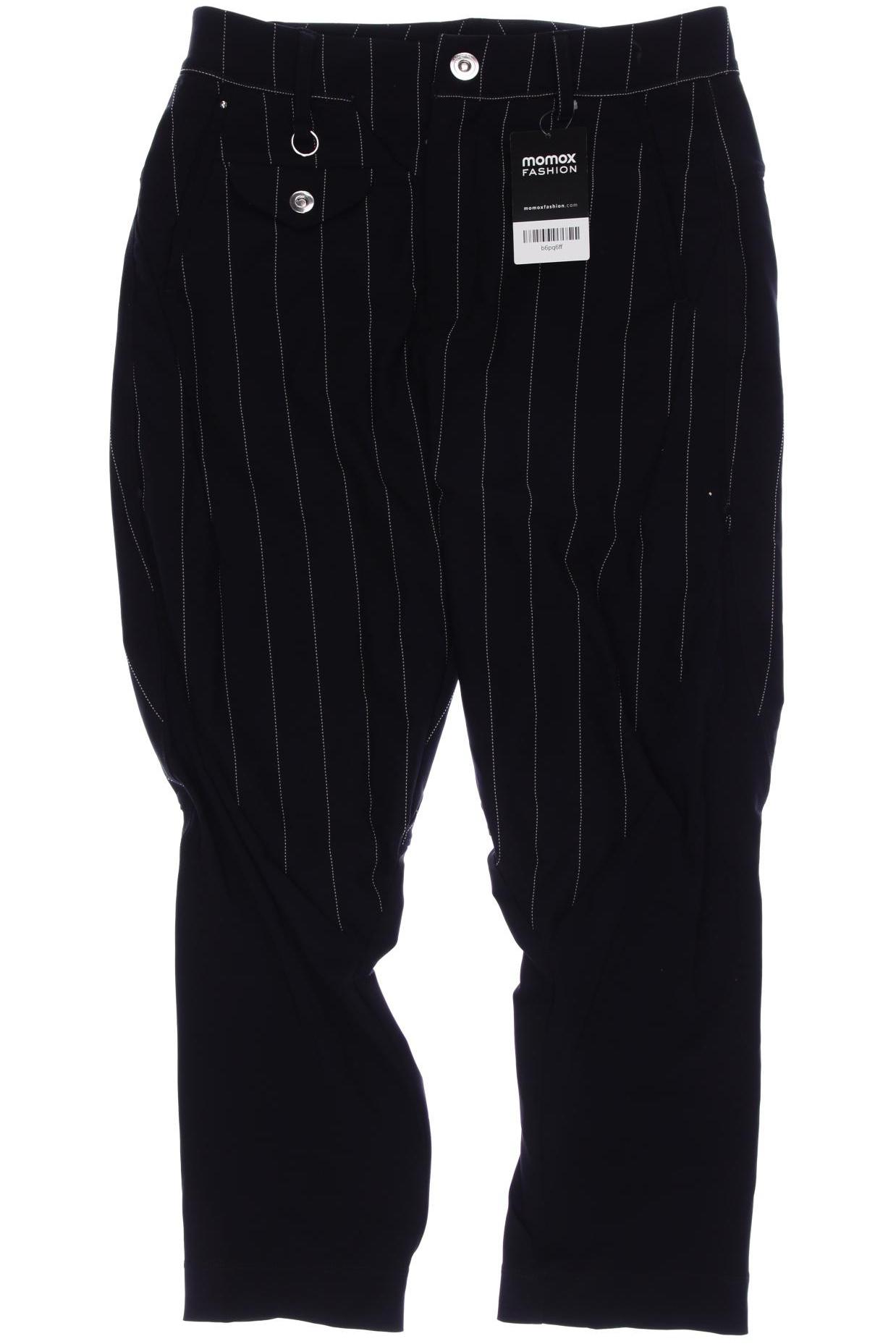 

High Damen Stoffhose, schwarz