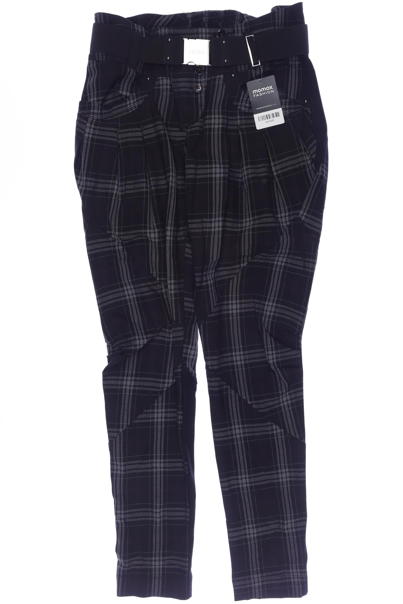 

High Damen Stoffhose, schwarz, Gr. 38