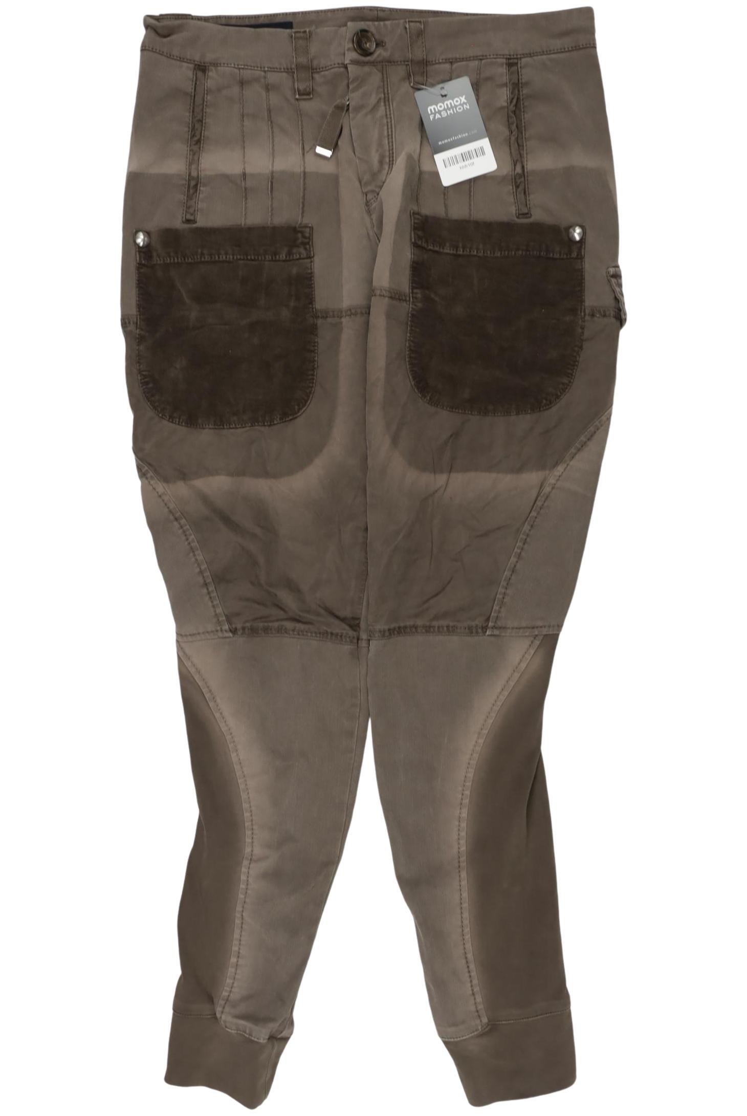 

High Damen Stoffhose, braun, Gr. 36