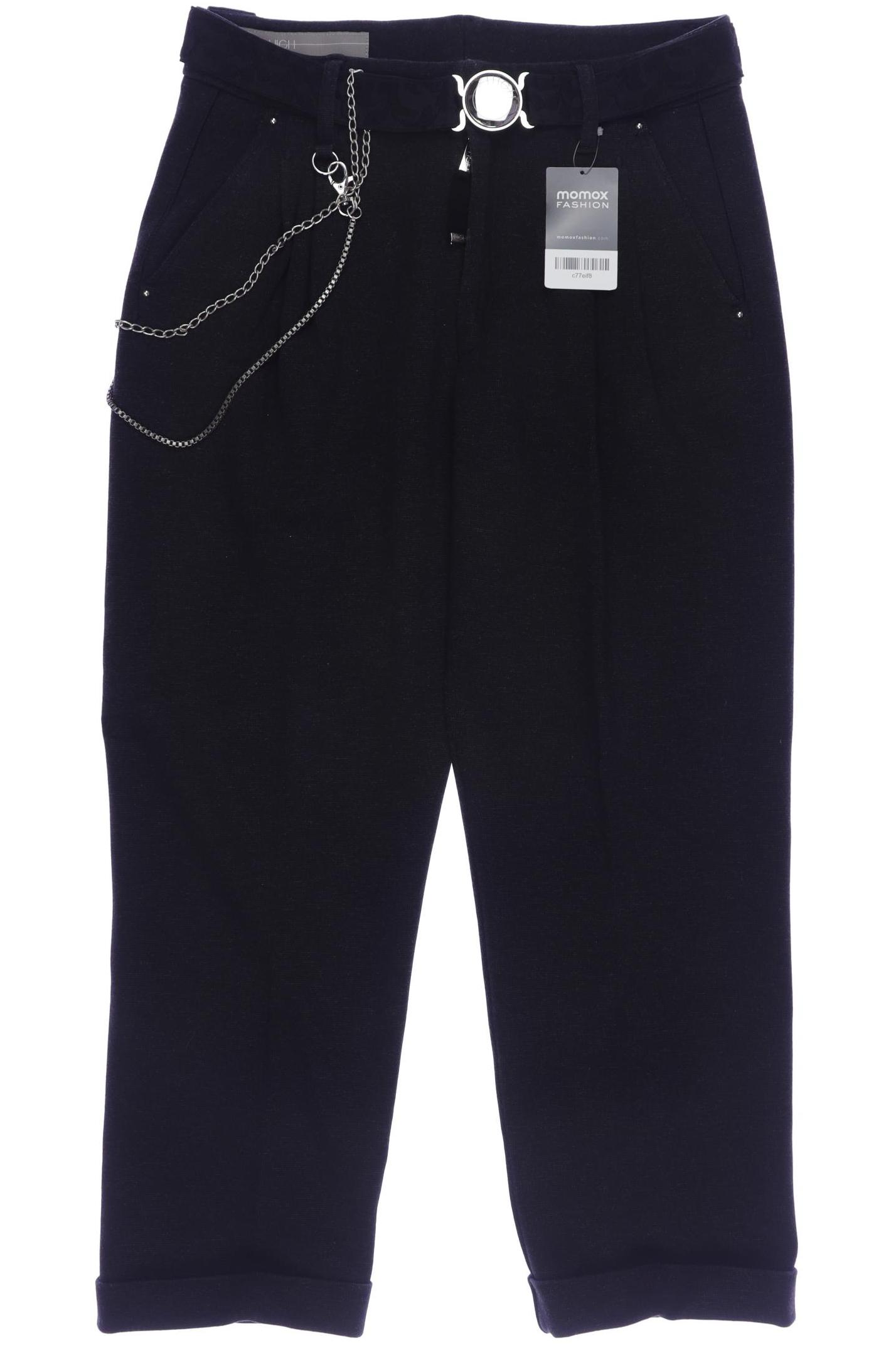 

High Damen Stoffhose, schwarz, Gr. 38