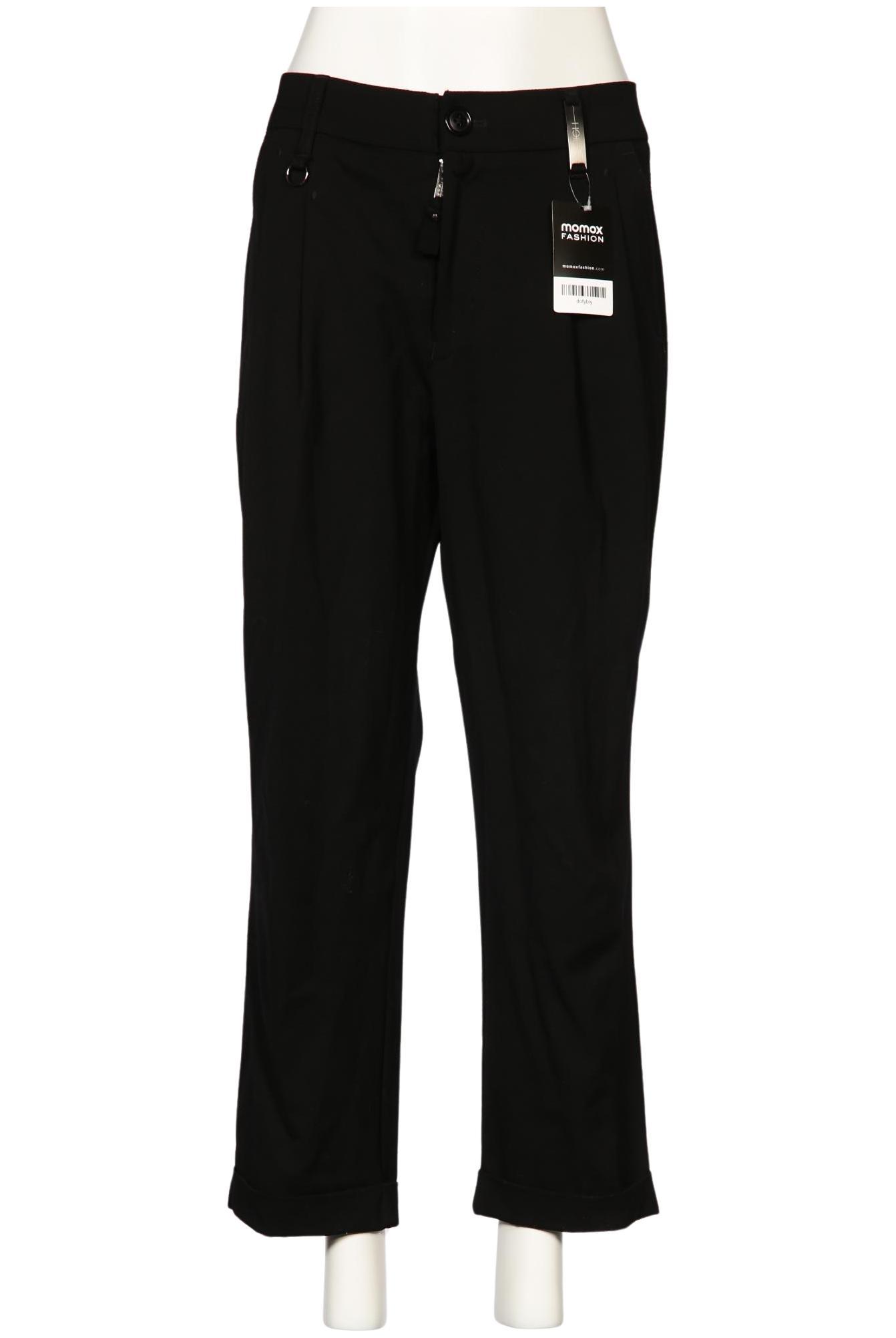 

High Damen Stoffhose, schwarz, Gr. 38
