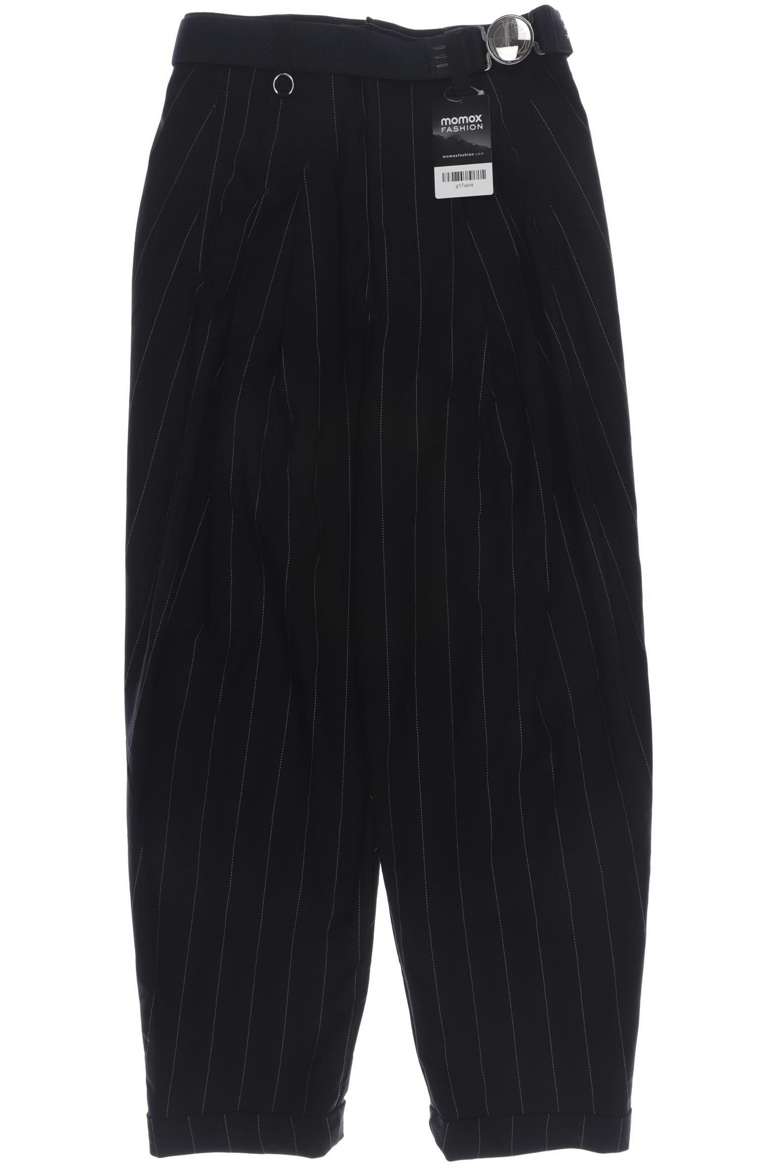 

High Damen Stoffhose, schwarz