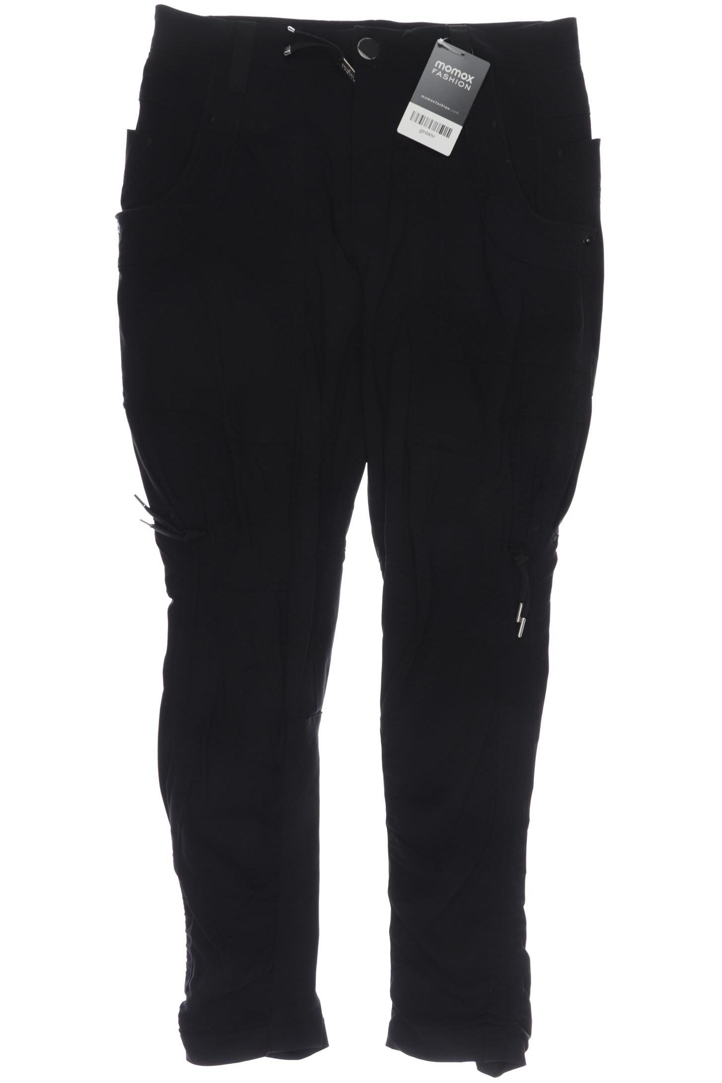 

High Damen Stoffhose, schwarz, Gr. 34