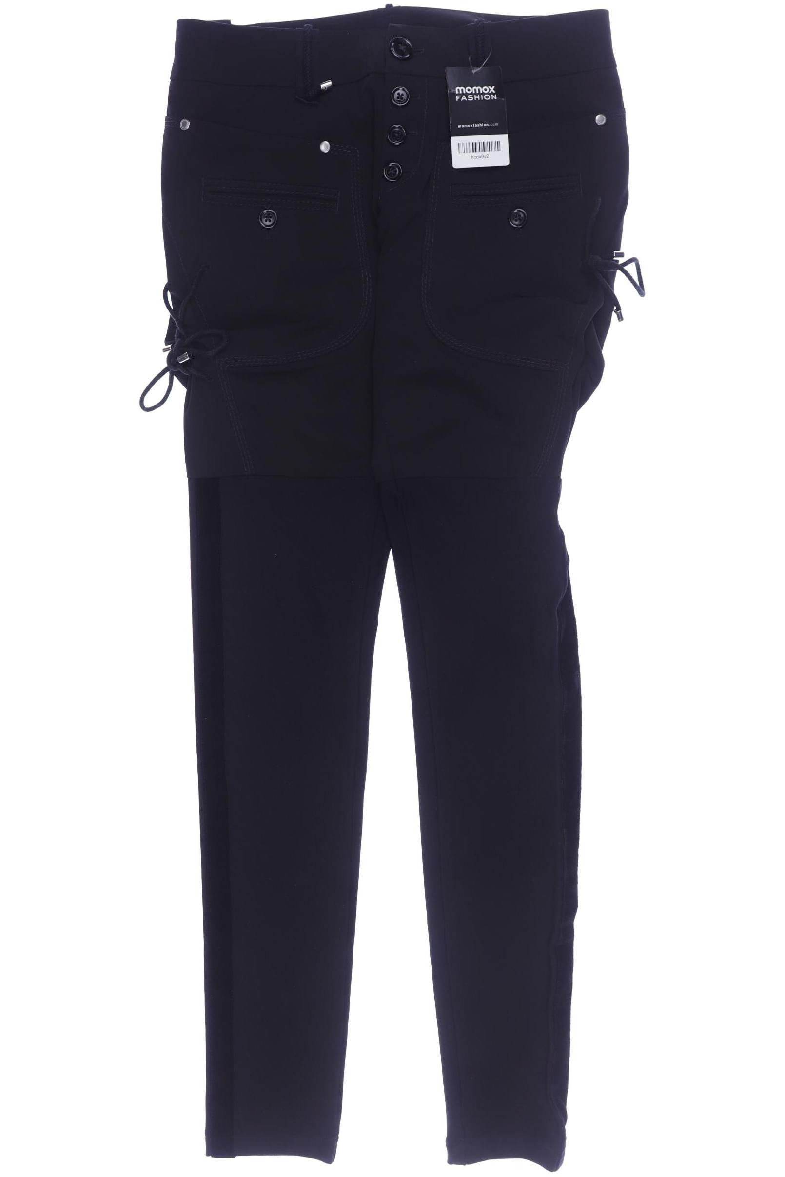 

High Damen Stoffhose, schwarz, Gr. 34