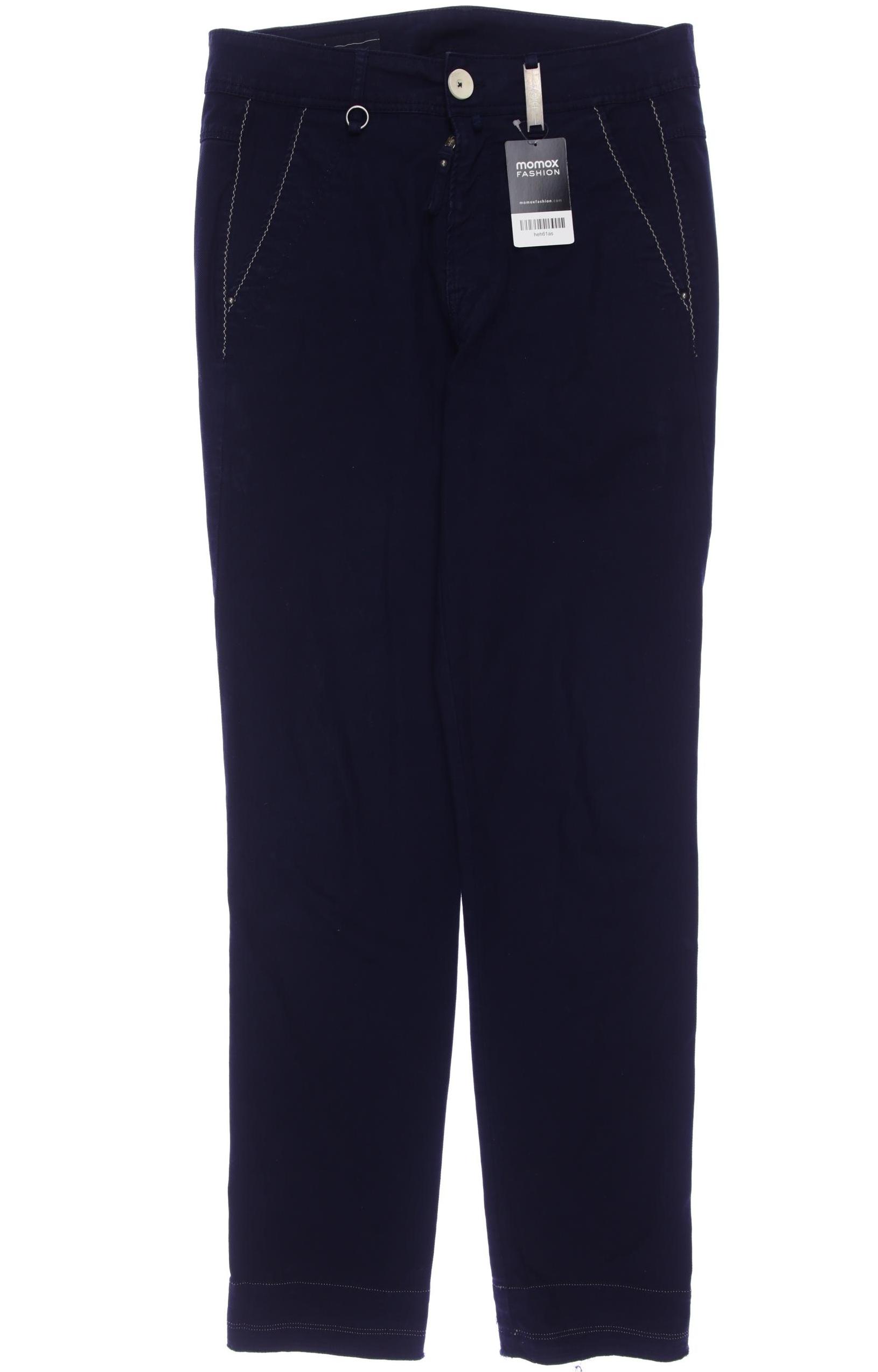 

High Damen Stoffhose, marineblau, Gr. 38