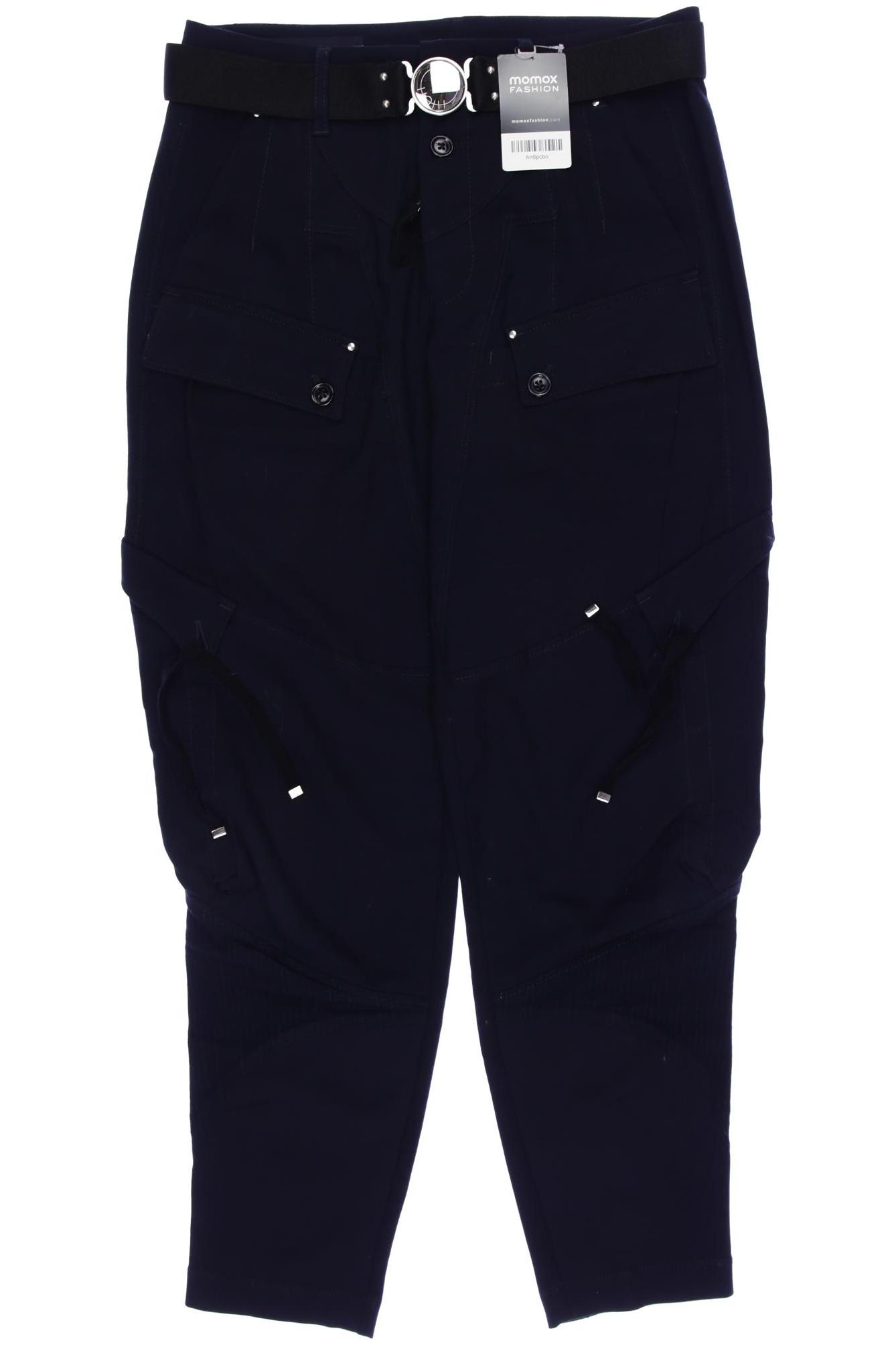 

High Damen Stoffhose, marineblau, Gr. 34