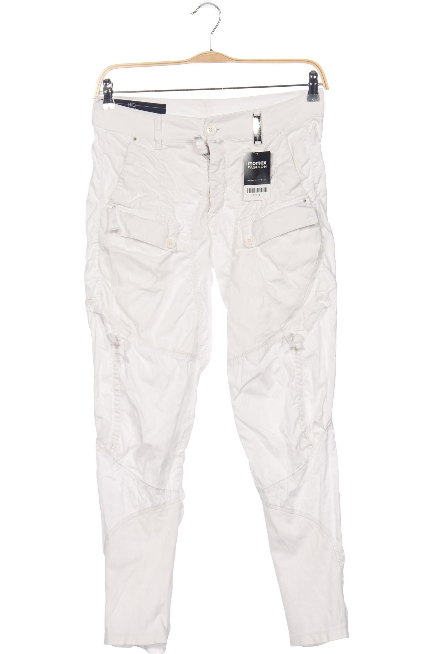 

High Damen Stoffhose, weiß, Gr. 38