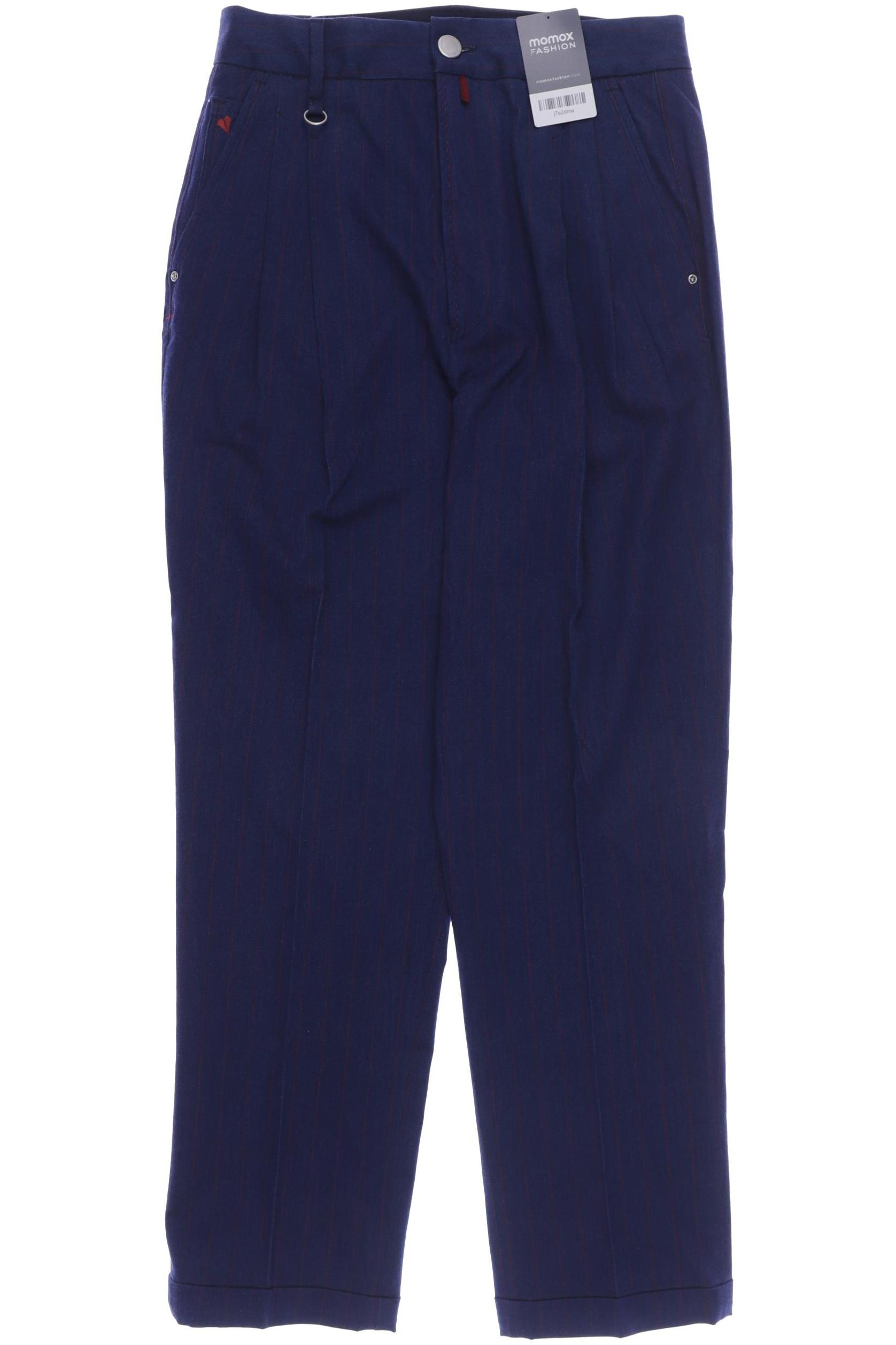 

High Damen Stoffhose, marineblau