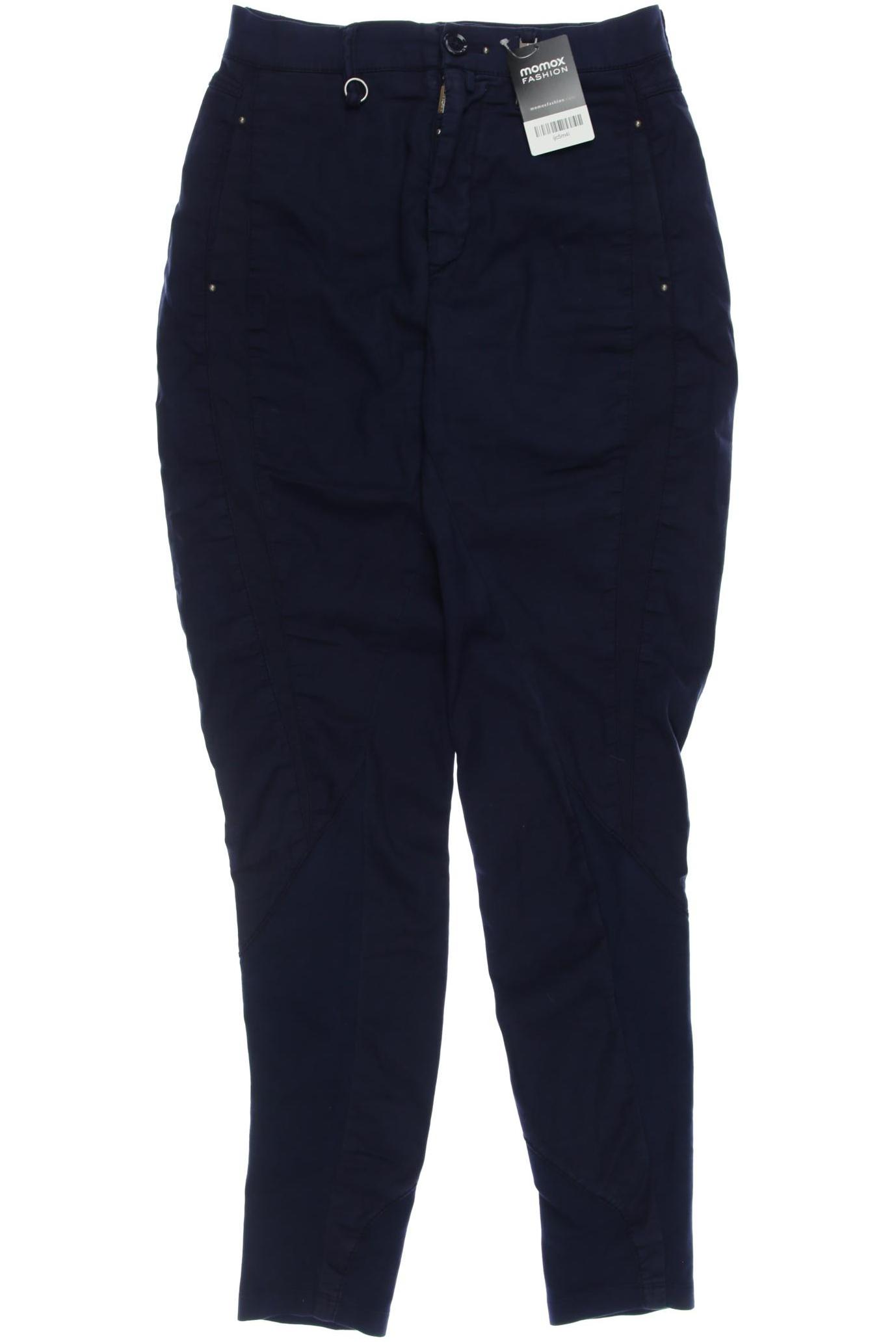 

High Damen Stoffhose, blau, Gr. 34