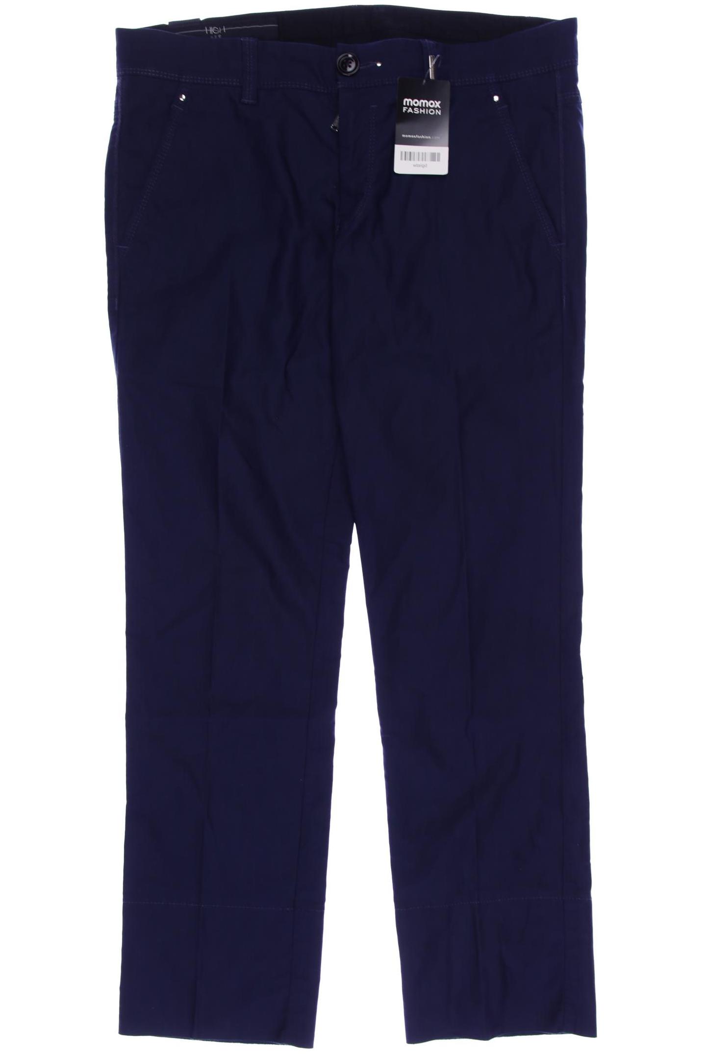 

High Damen Stoffhose, marineblau