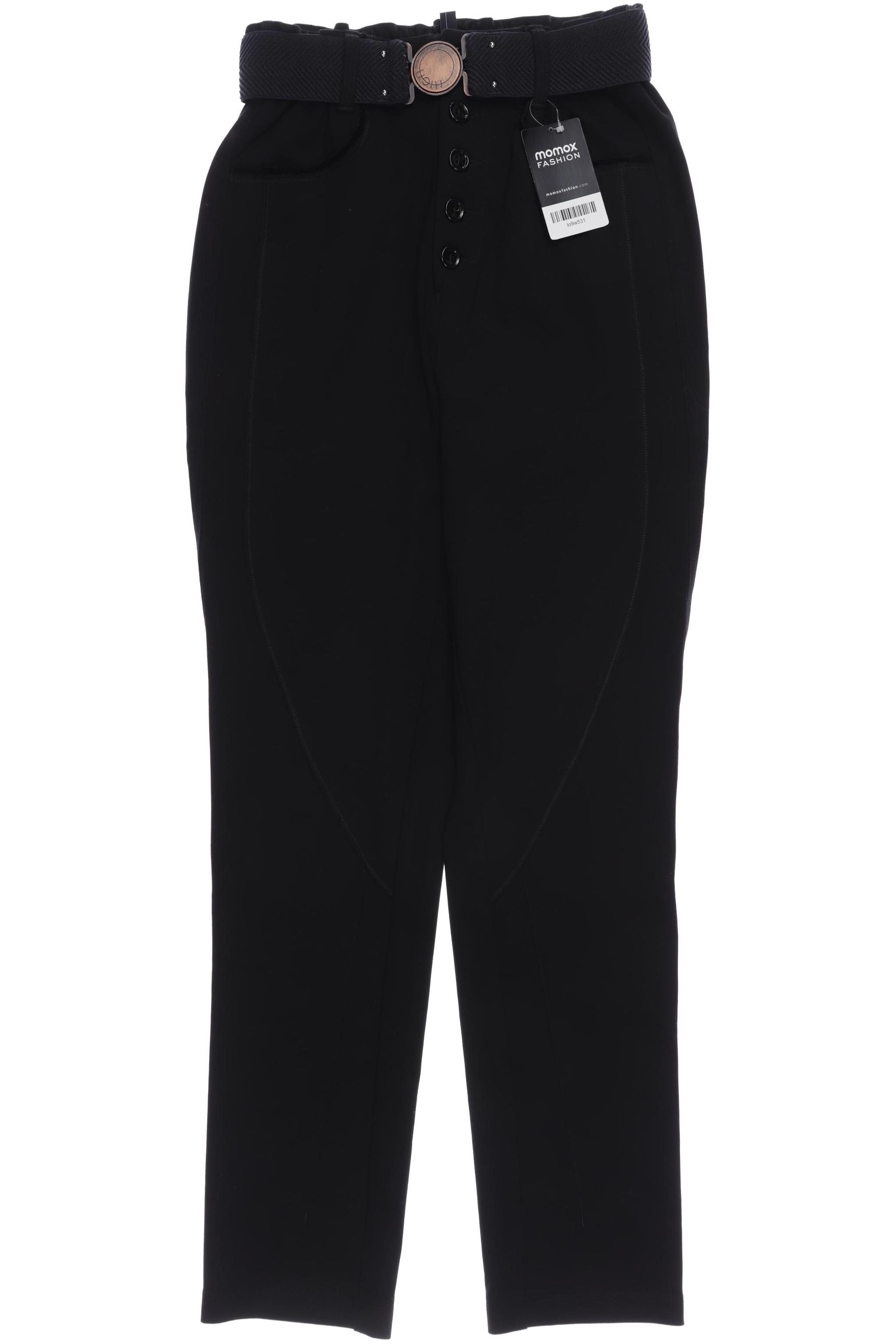 

High Damen Stoffhose, schwarz, Gr. 26