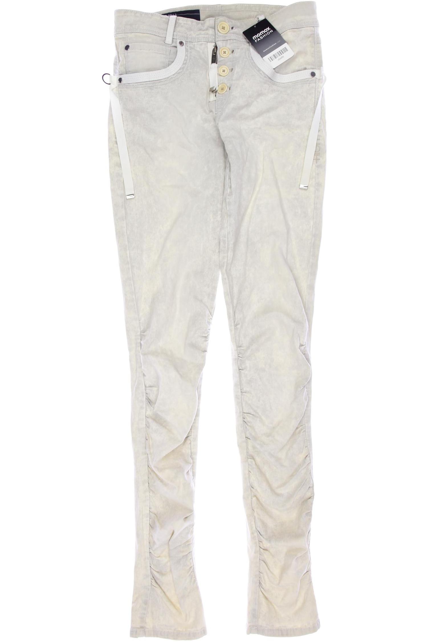 

High Damen Stoffhose, cremeweiß, Gr. 28