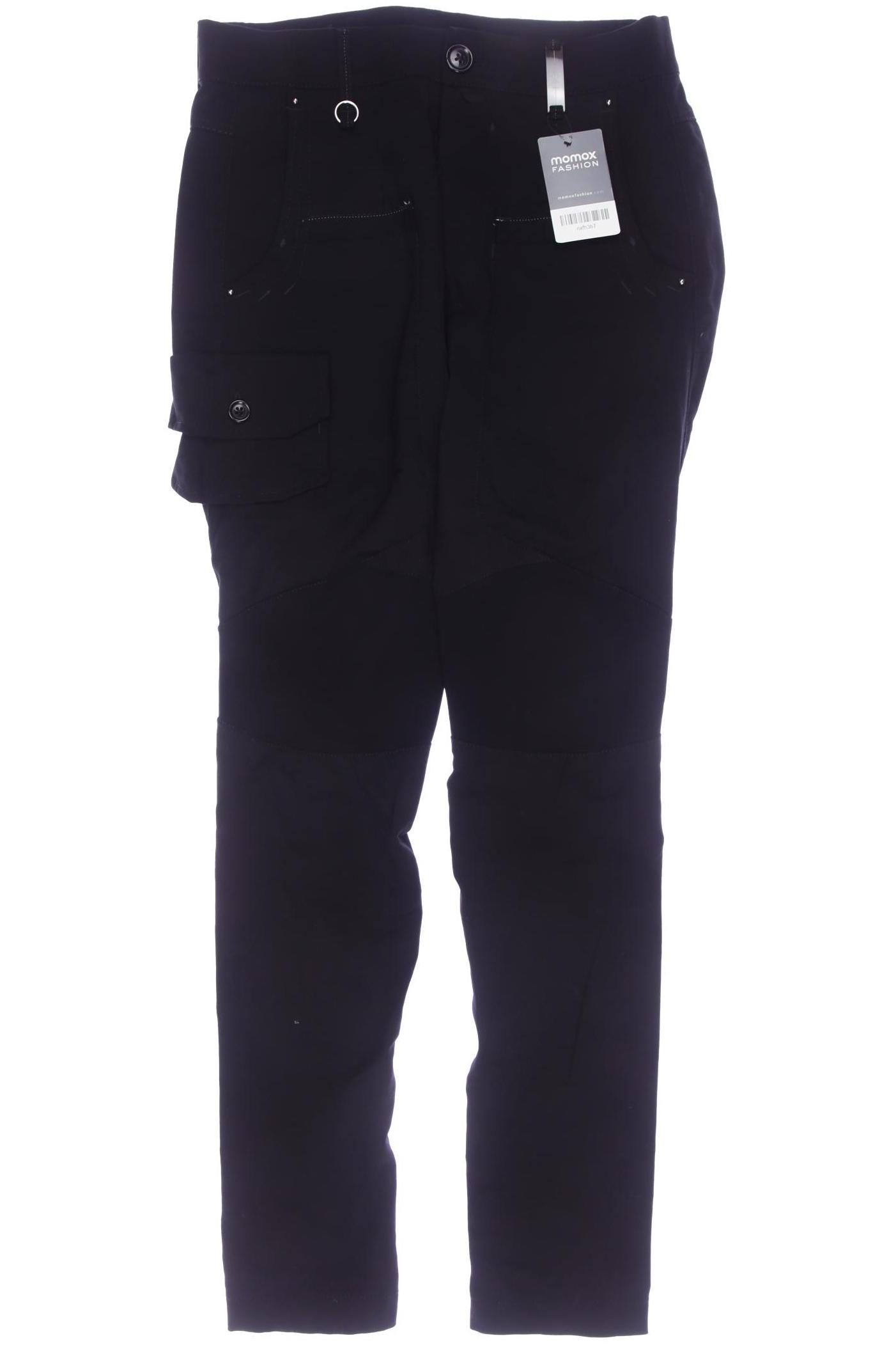 

High Damen Stoffhose, schwarz, Gr. 34