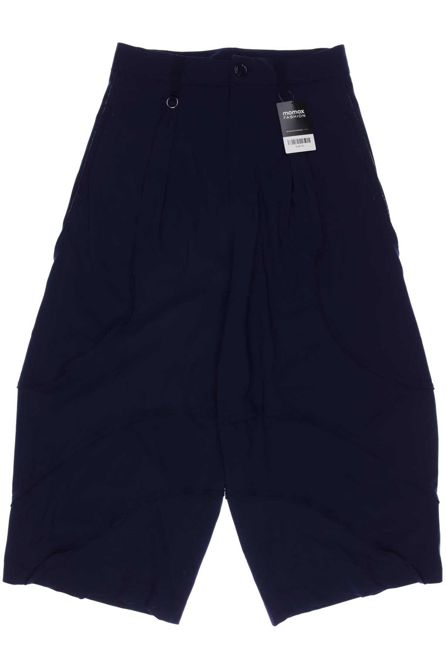 

High Damen Stoffhose, marineblau