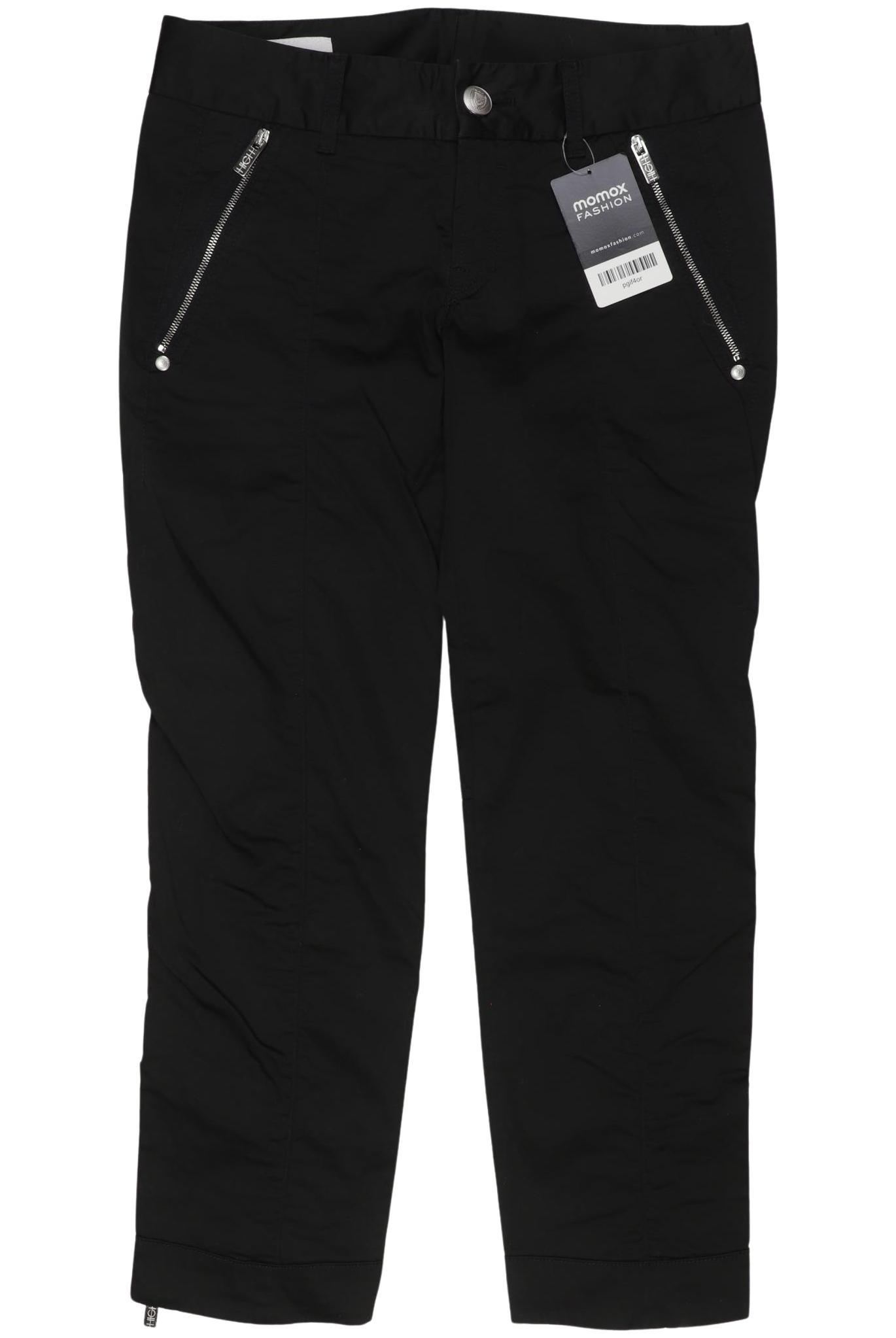 

High Damen Stoffhose, schwarz, Gr. 34