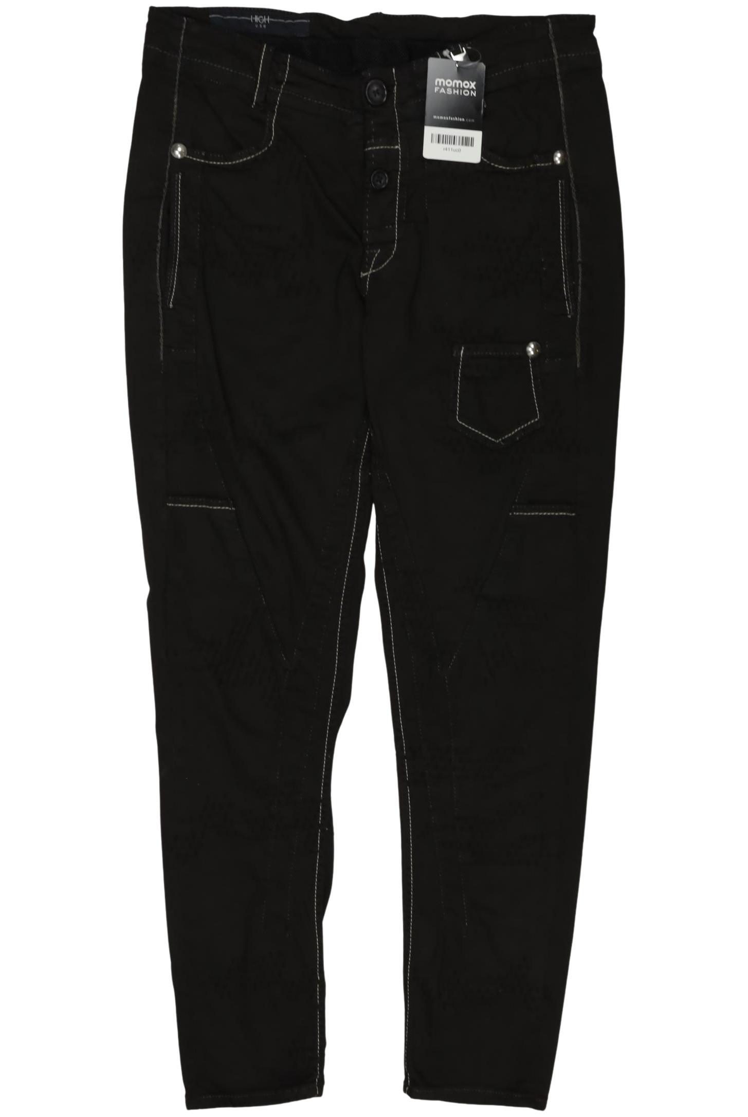 

High Damen Stoffhose, schwarz, Gr. 34