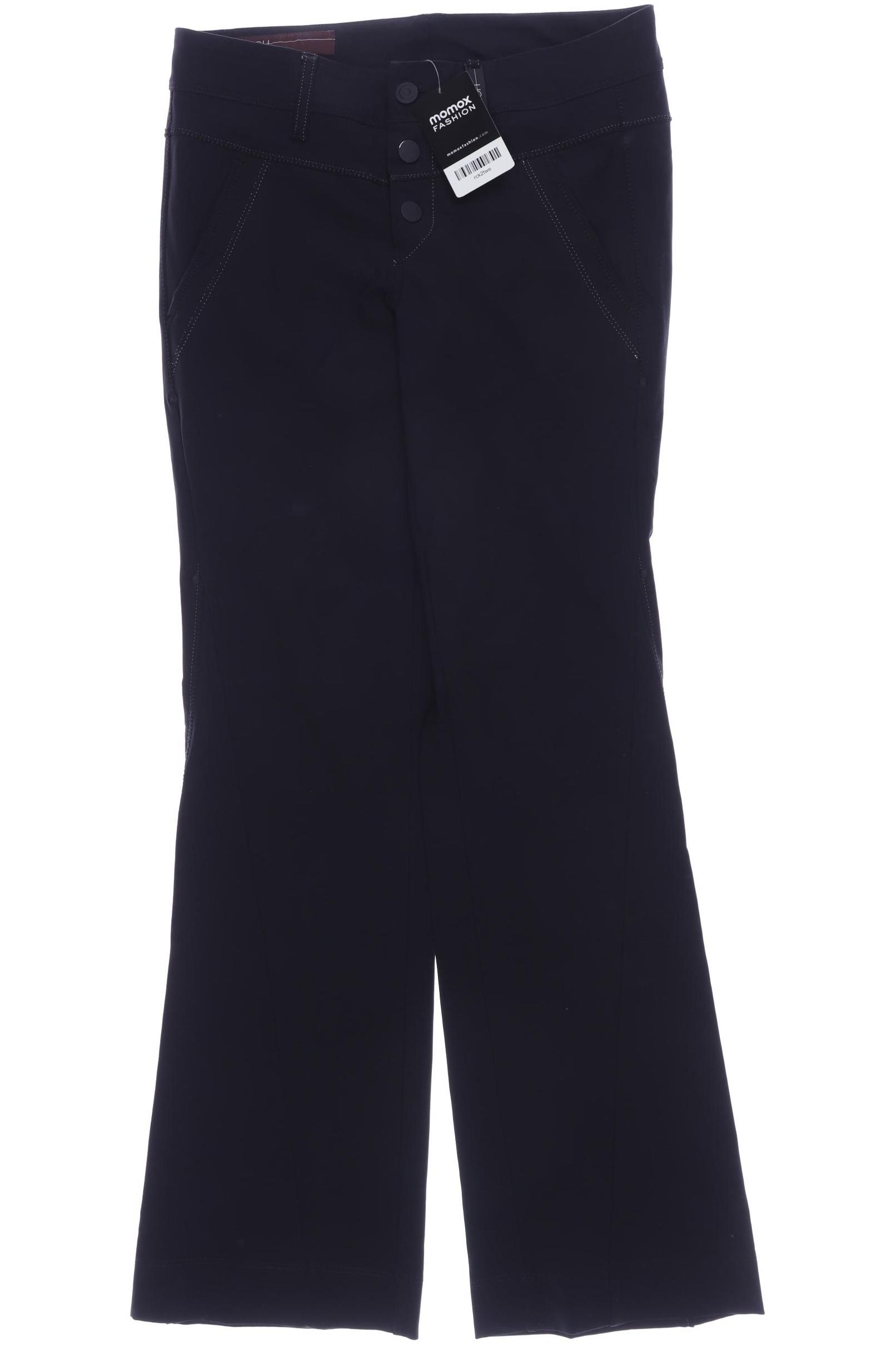 

High Damen Stoffhose, schwarz