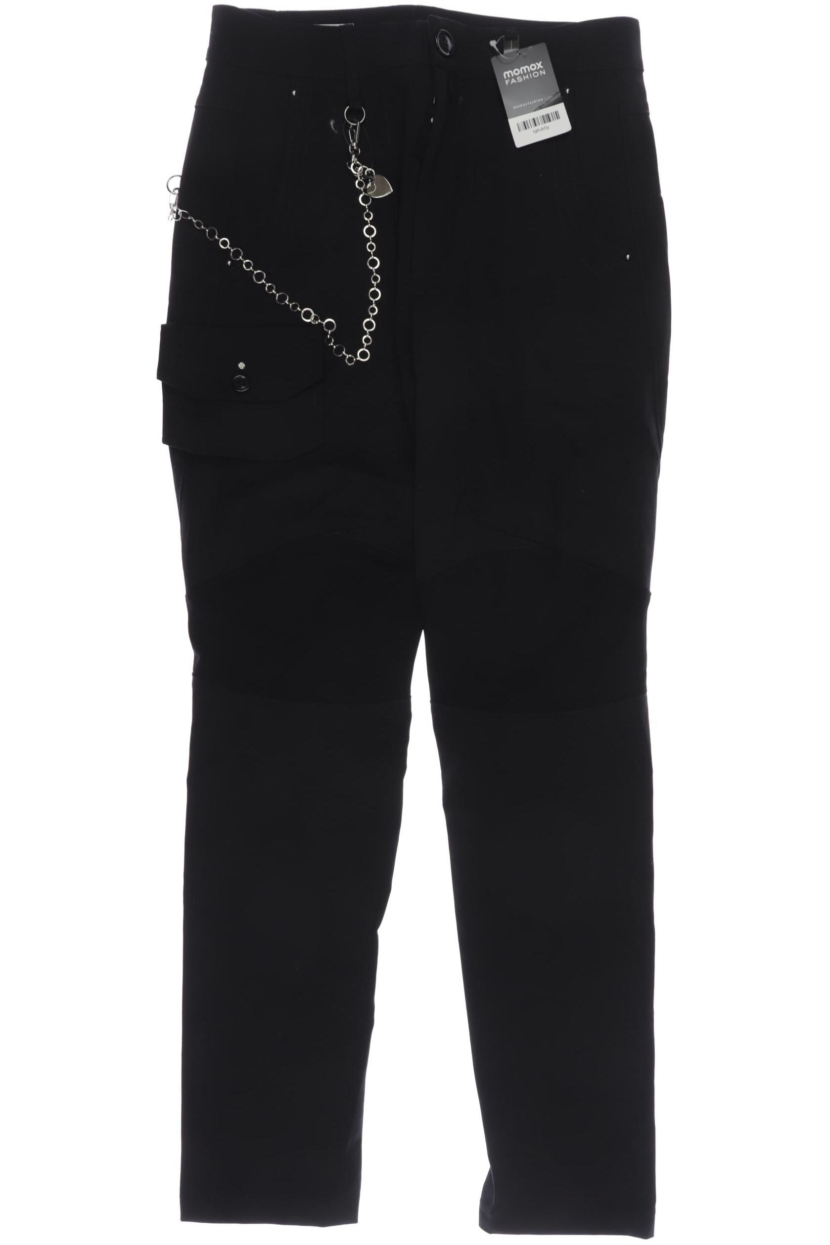 

High Damen Stoffhose, schwarz, Gr. 38