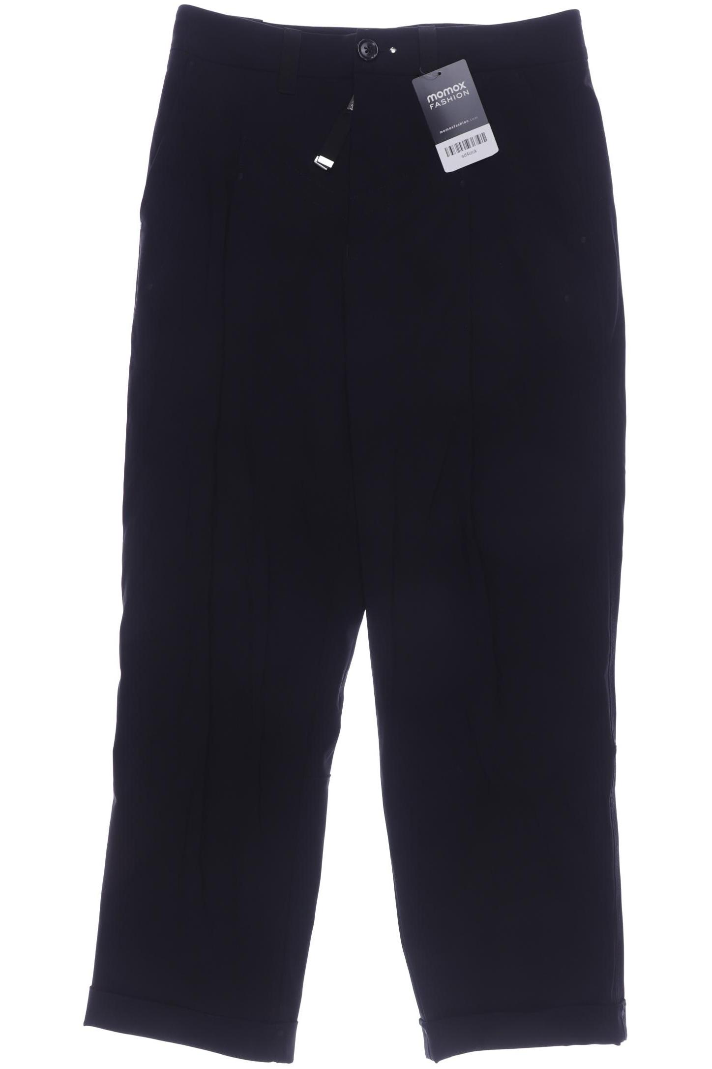 

High Damen Stoffhose, schwarz