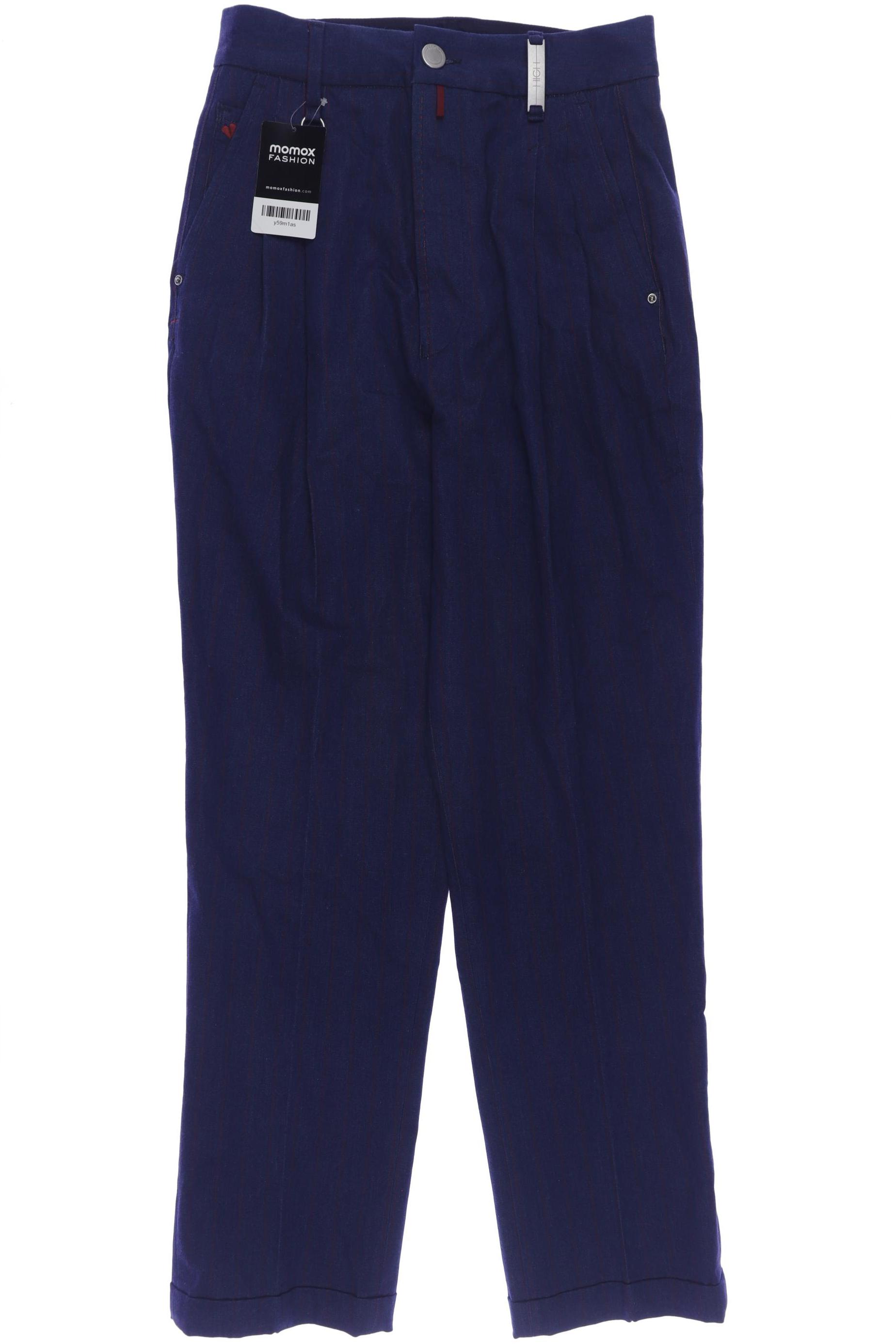 

High Damen Stoffhose, marineblau, Gr. 34