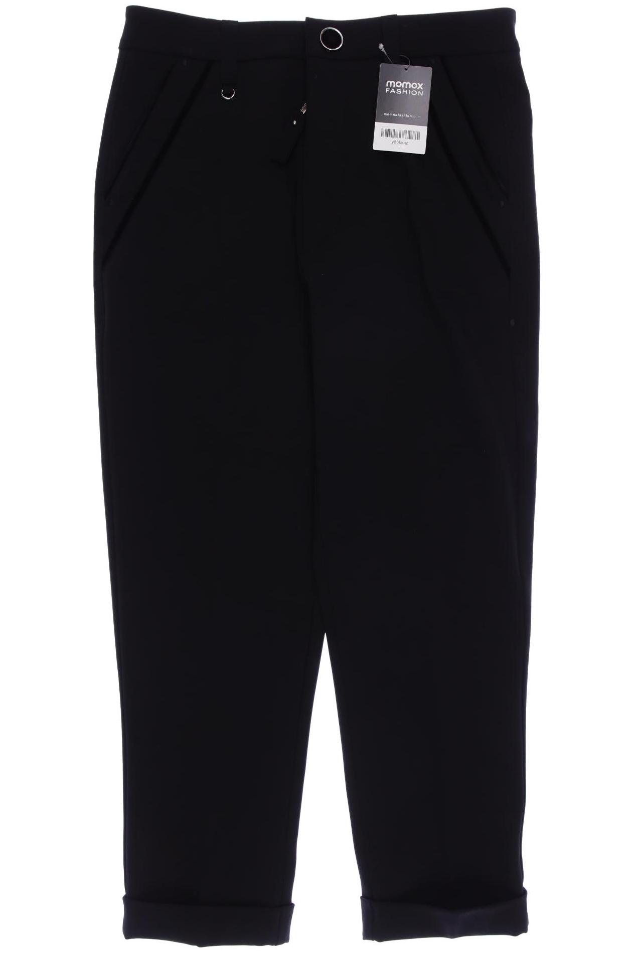 

High Damen Stoffhose, schwarz