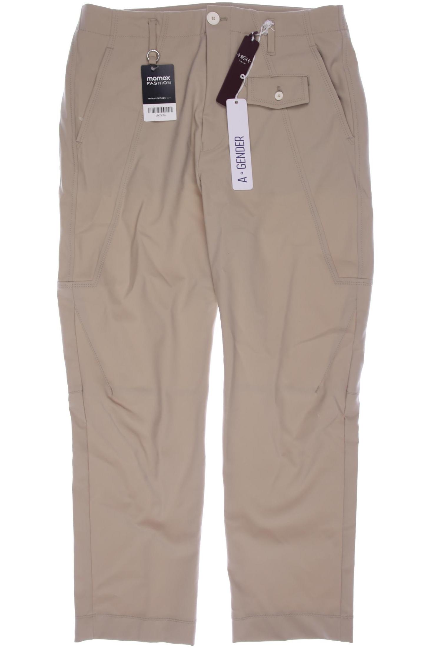 

High Damen Stoffhose, cremeweiß